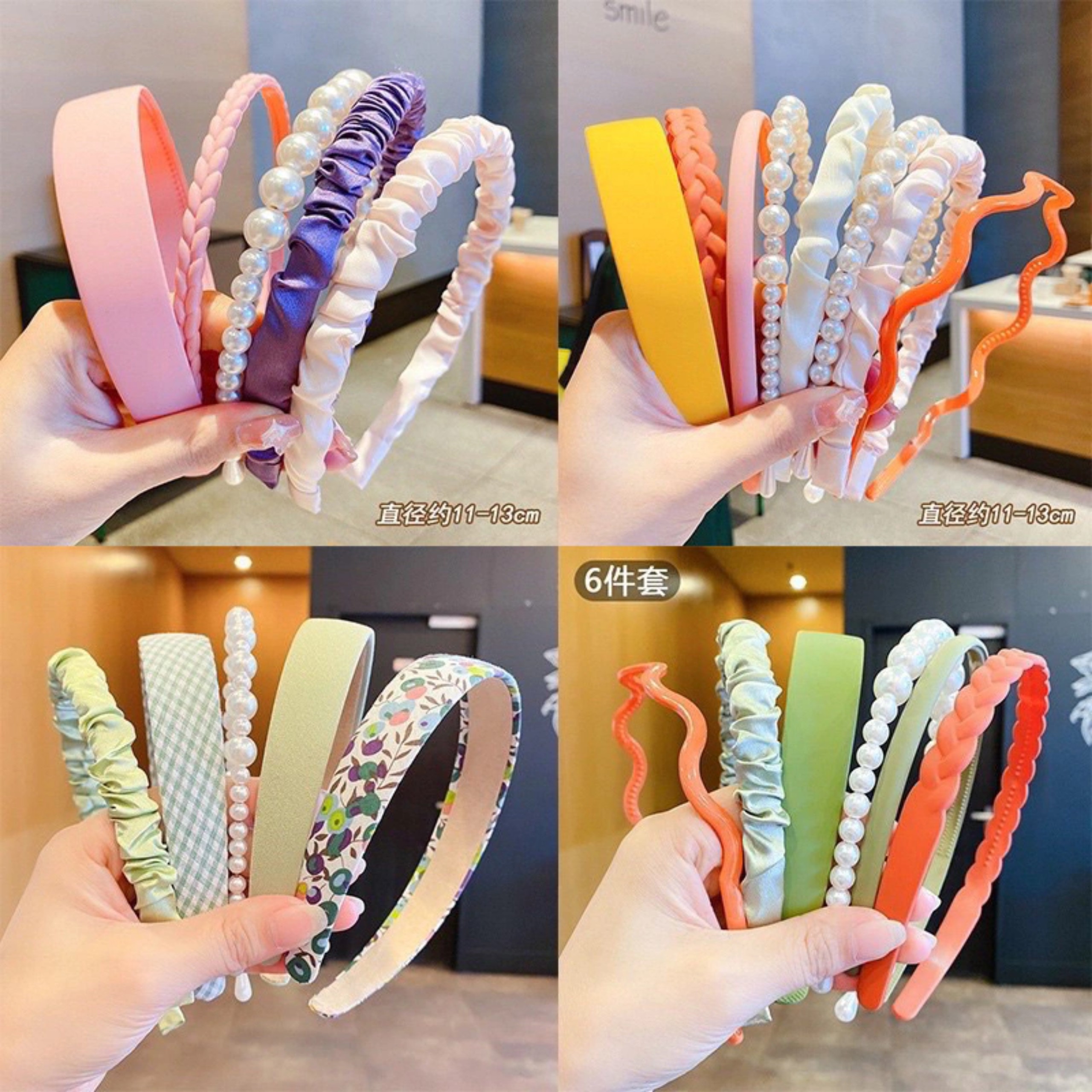 SET 5 BỜM TÓC VINTAGE SANG CHẢNH