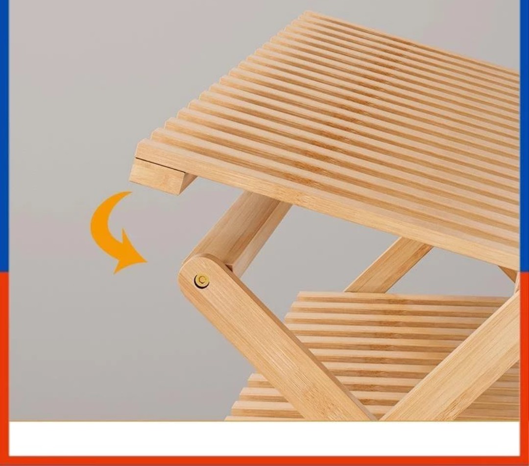 KỆ DÉP GỖ CHỮ X 3 TẦNG