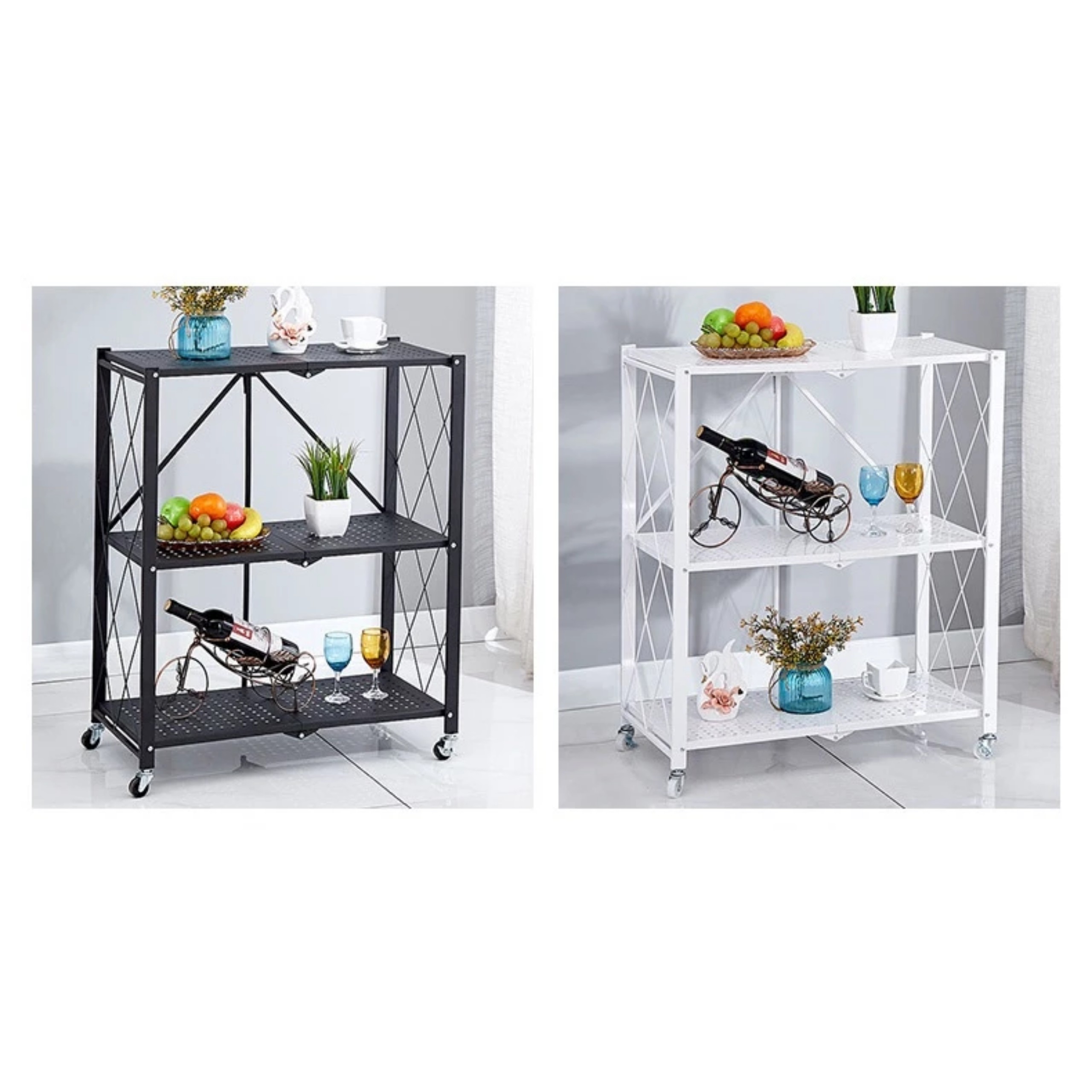 KỆ 3 TẦNG ĐỰNG VẬT DỤNG CÓ BÁNH XE DI CHUYỂN