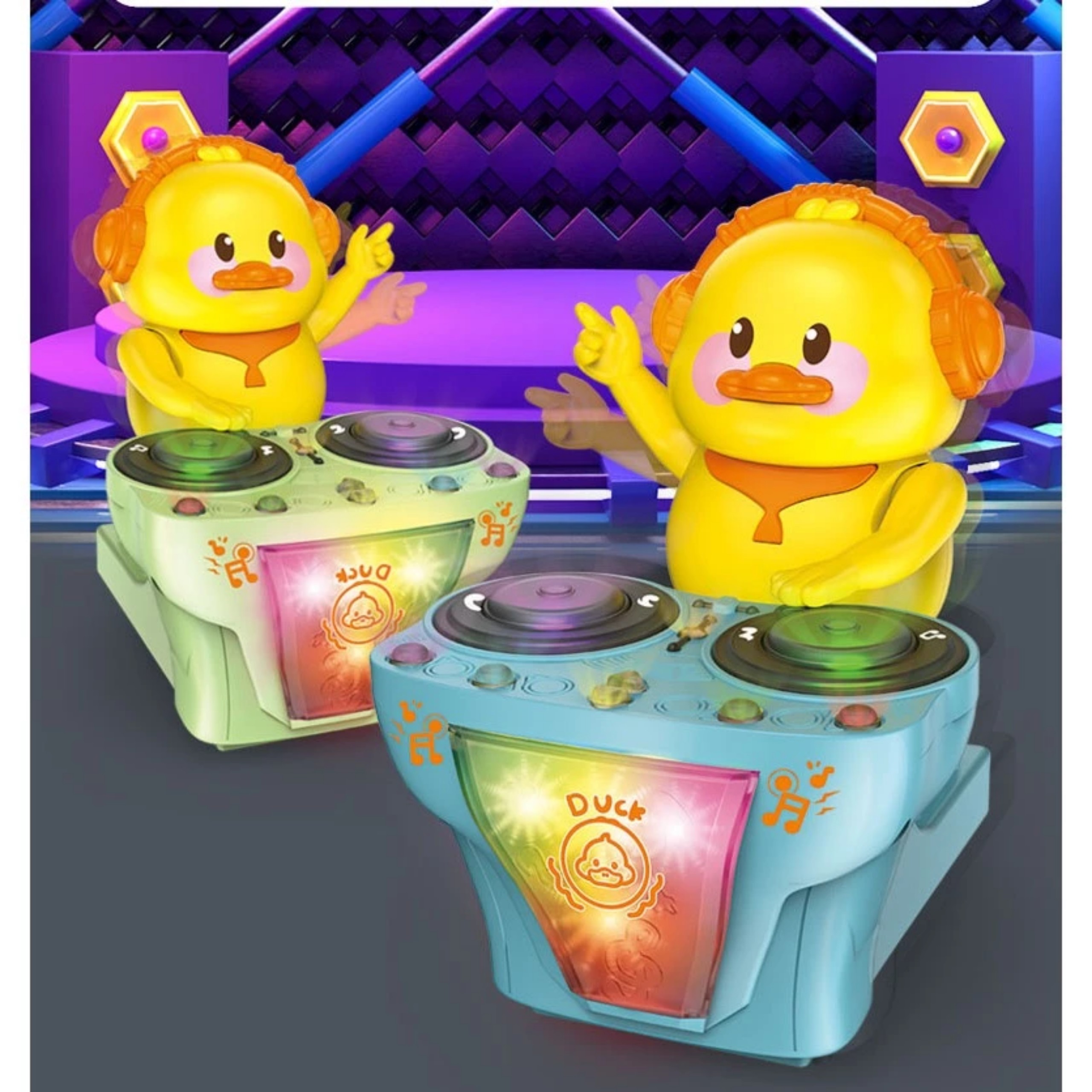 ĐỒ CHƠI VỊT DJ PHÁT SÁNG