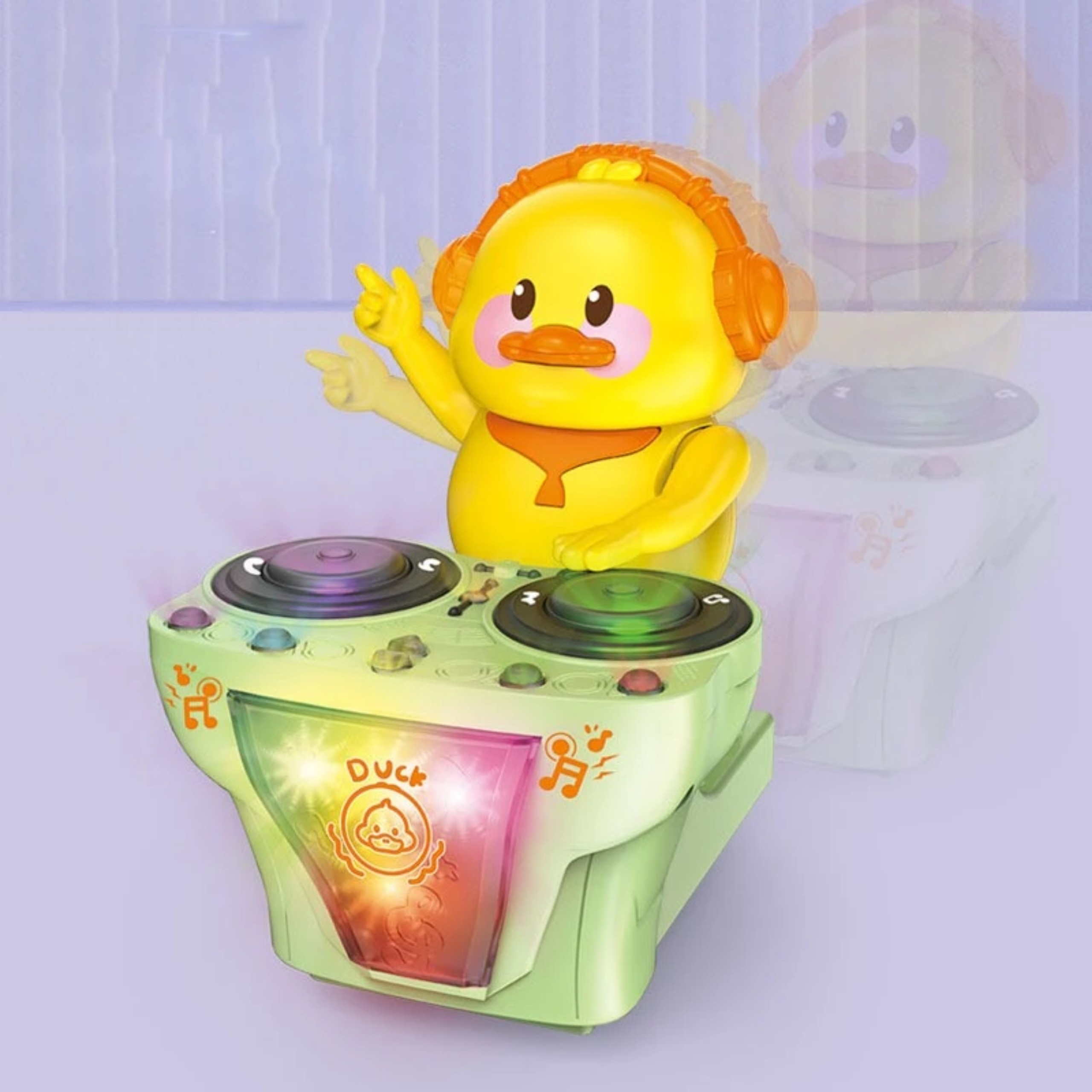 ĐỒ CHƠI VỊT DJ PHÁT SÁNG