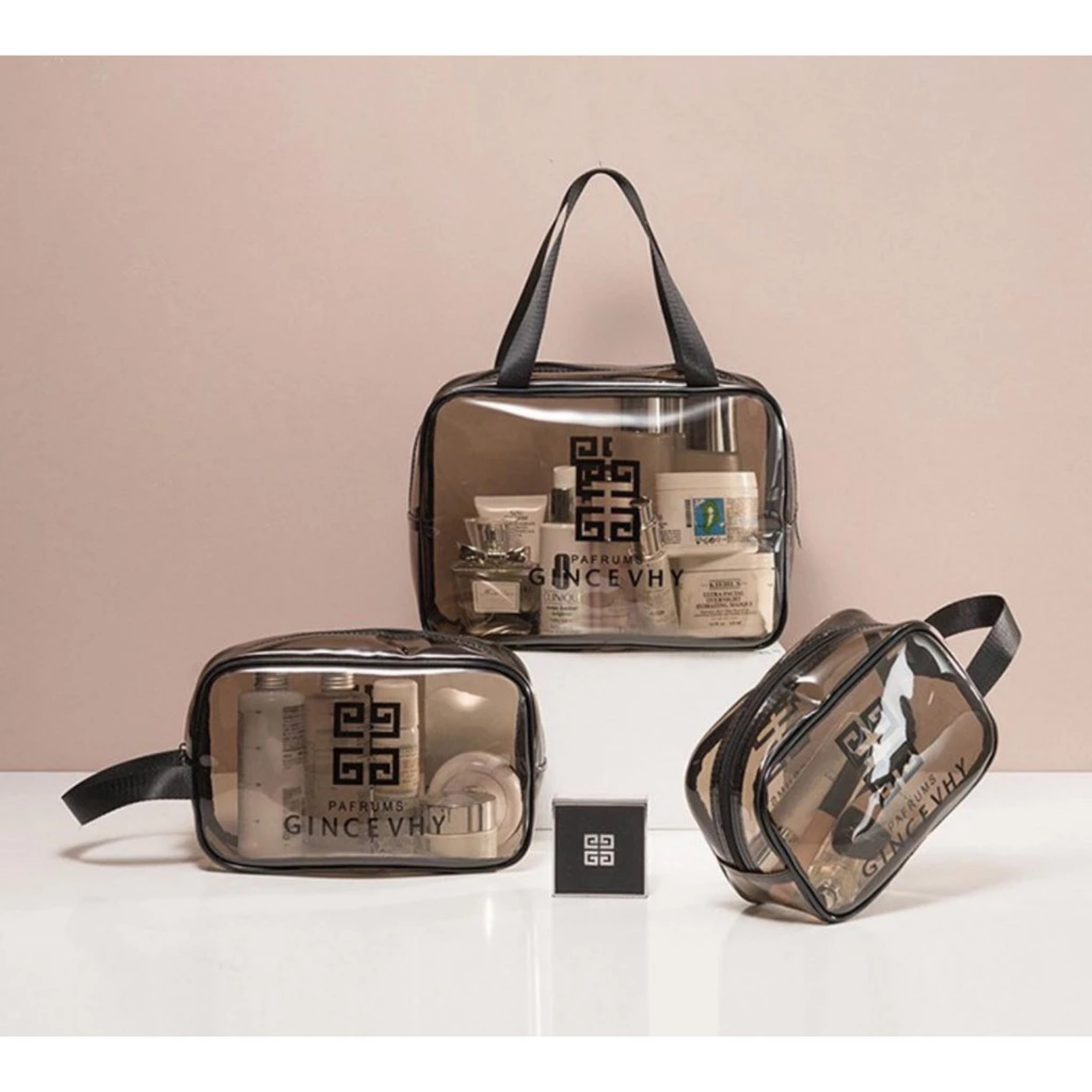 SET 3 TÚI ĐỰNG ĐỒ TRONG SUỐT