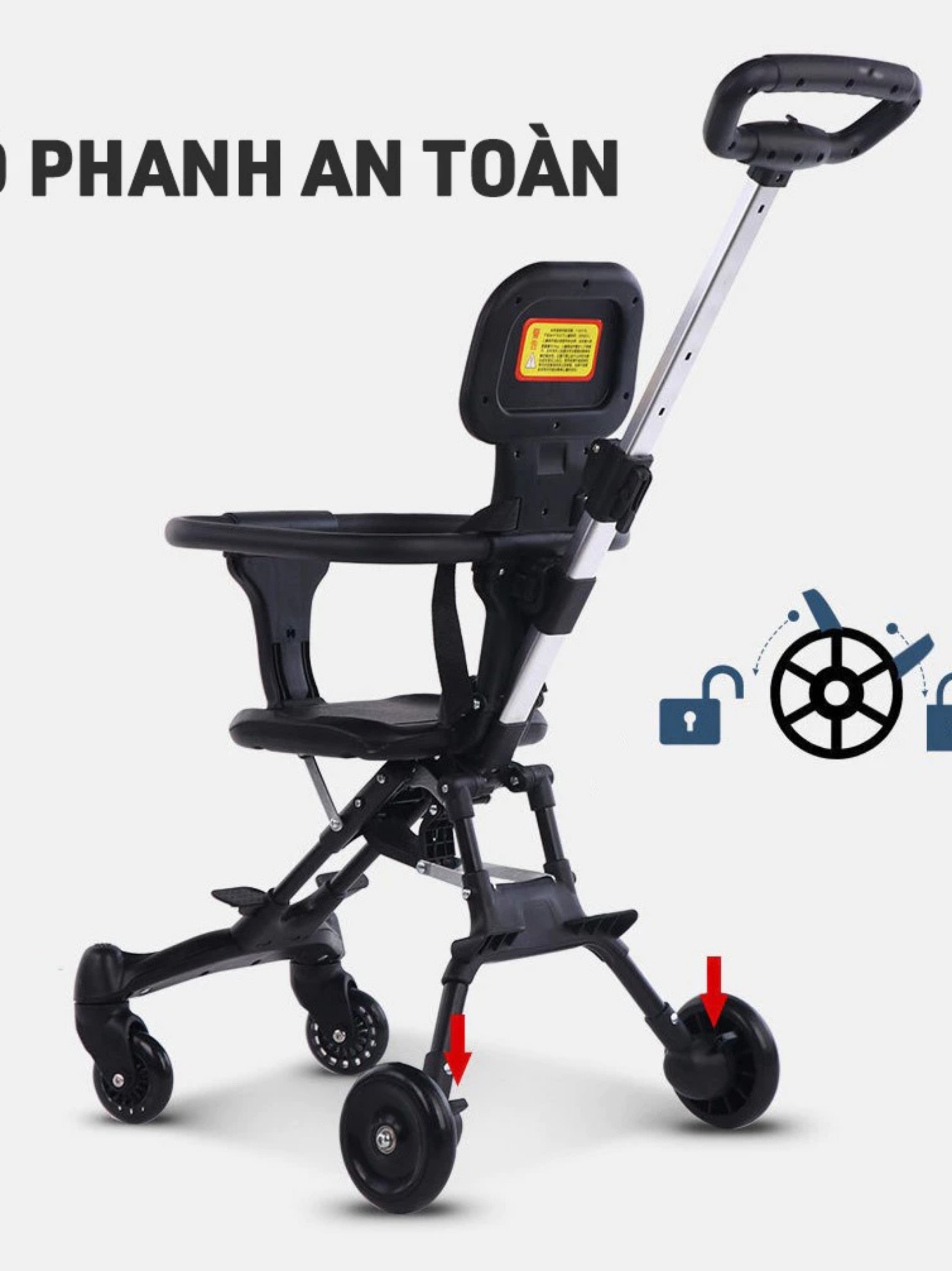 XE ĐẨY ĐẢO CHIỀU VBABY 520