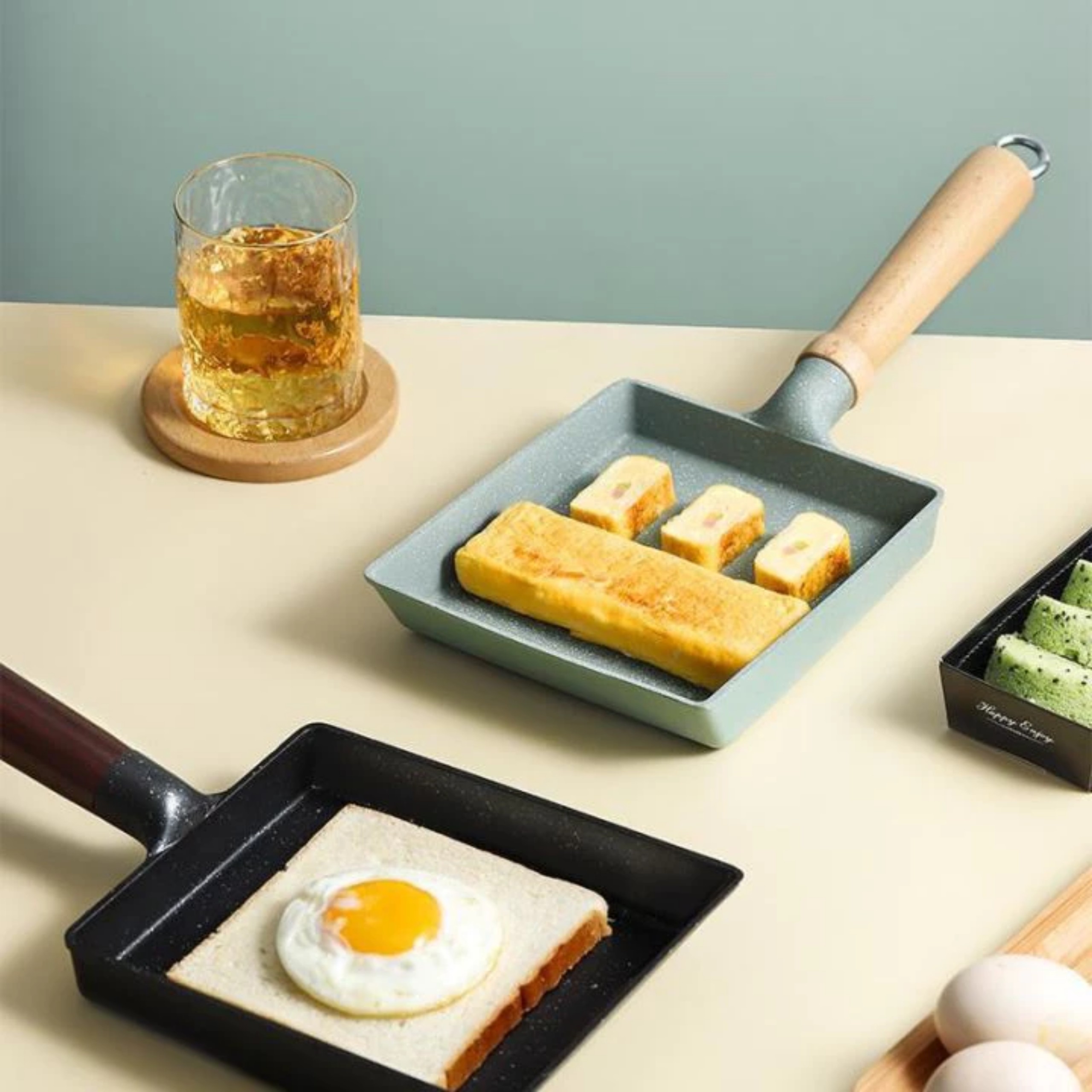 CHẢO CHIÊN TRỨNG CUỘN