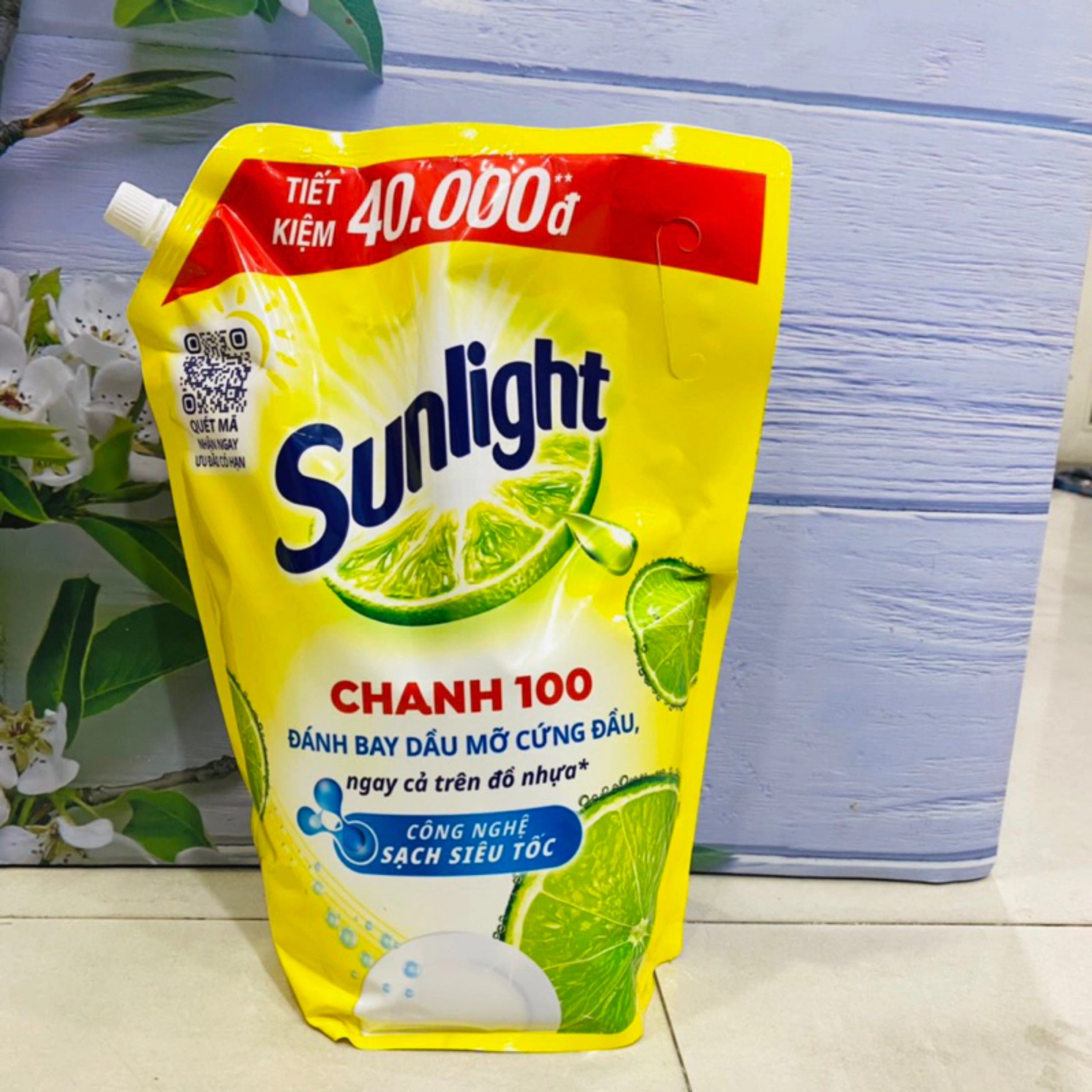 Thông tin Nước rửa chén Sunlight Chanh 100 3,5l