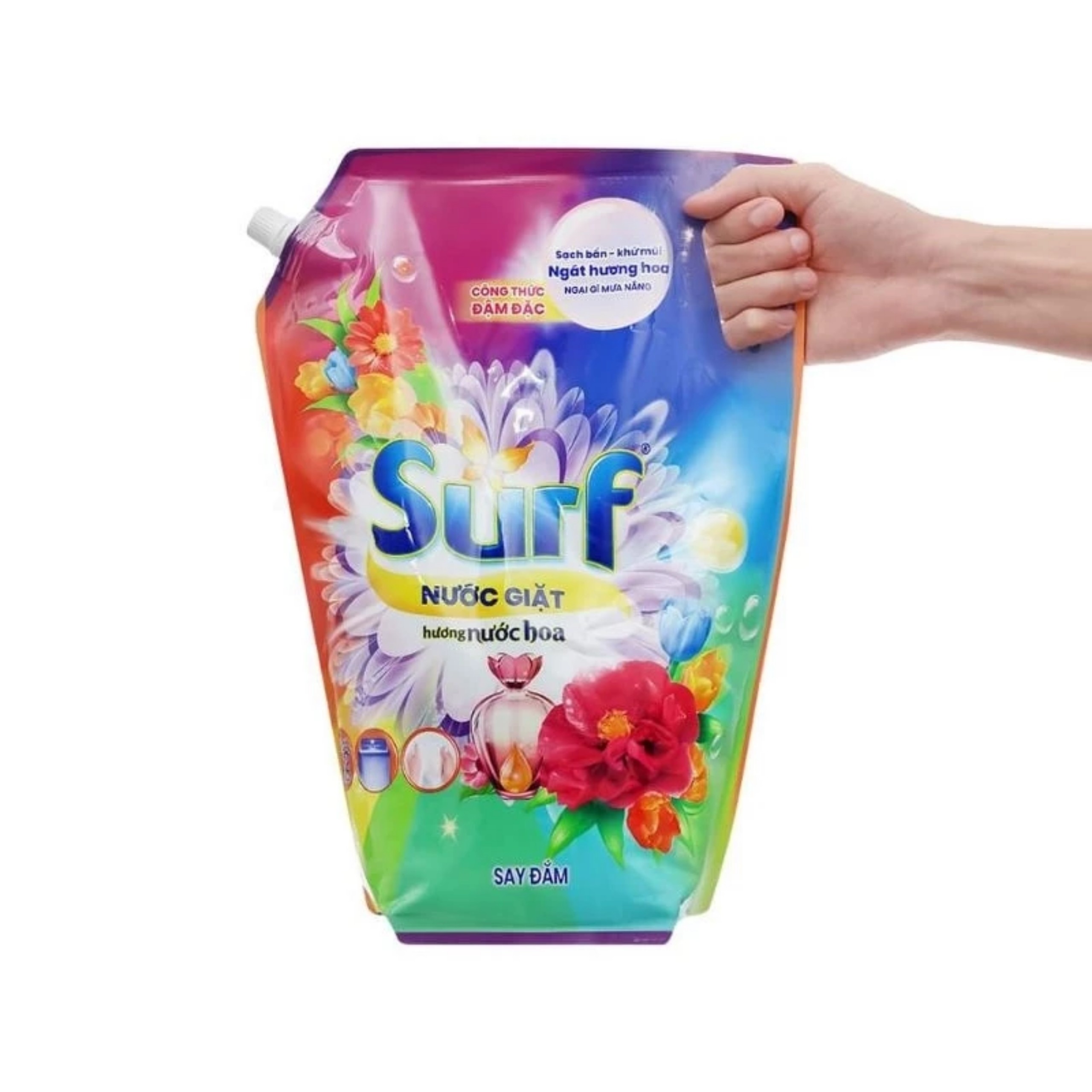 NƯỚC GIẶT SURF HƯƠNG NƯỚC HOA 3.1KG