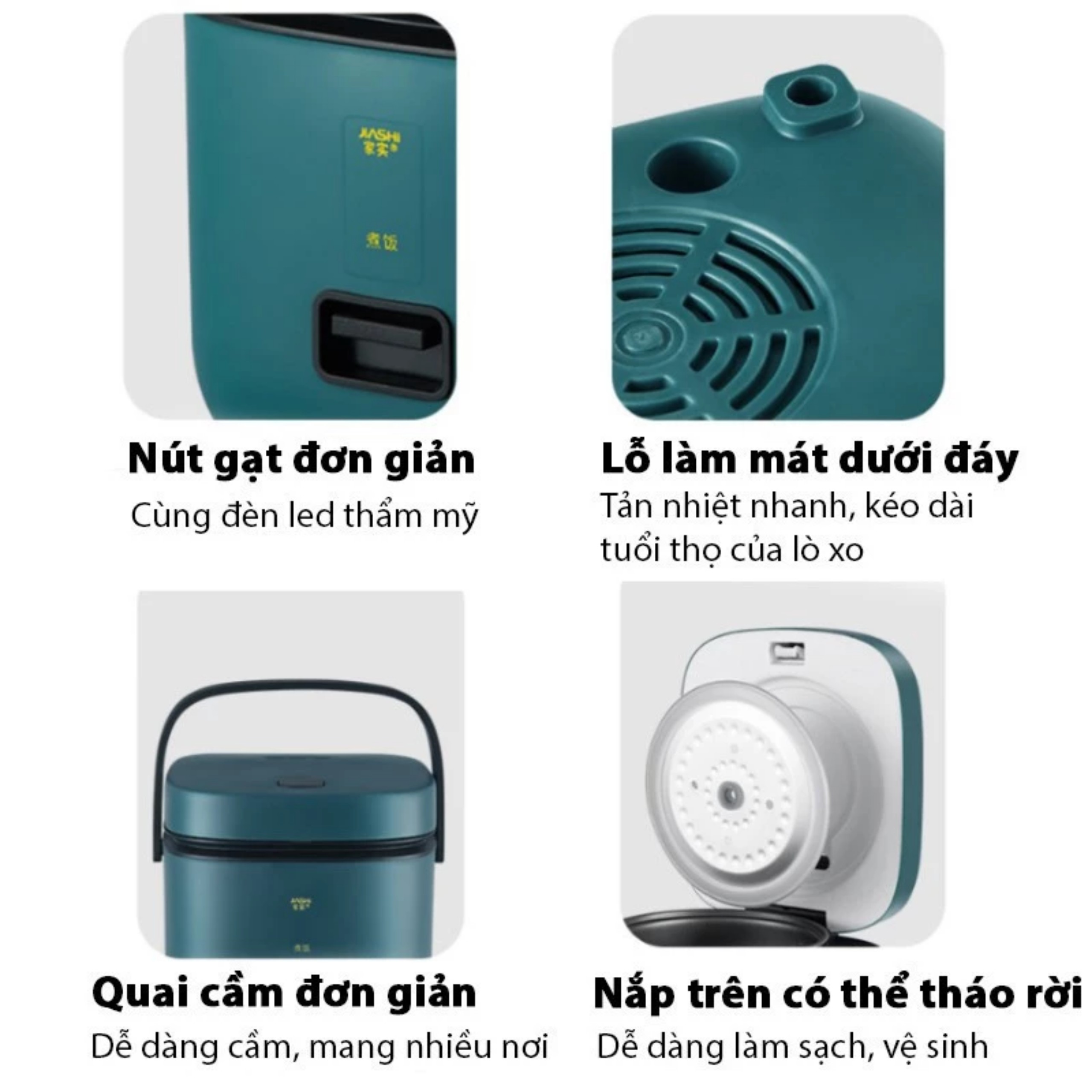 NỒI CƠM ĐIỆN MINI TIỆN DỤNG