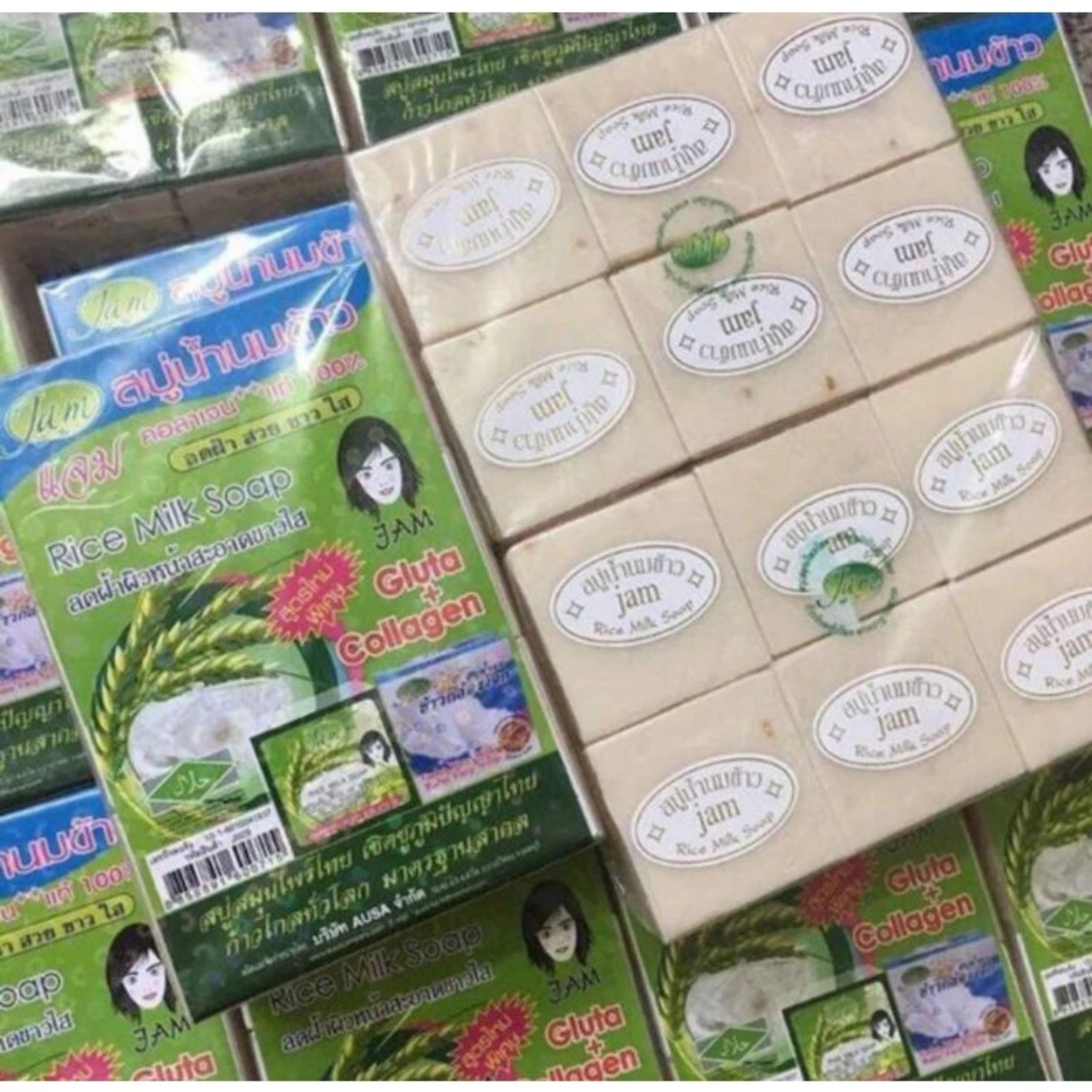 XÀ BÔNG CÁM GẠO SET 12 CỤC