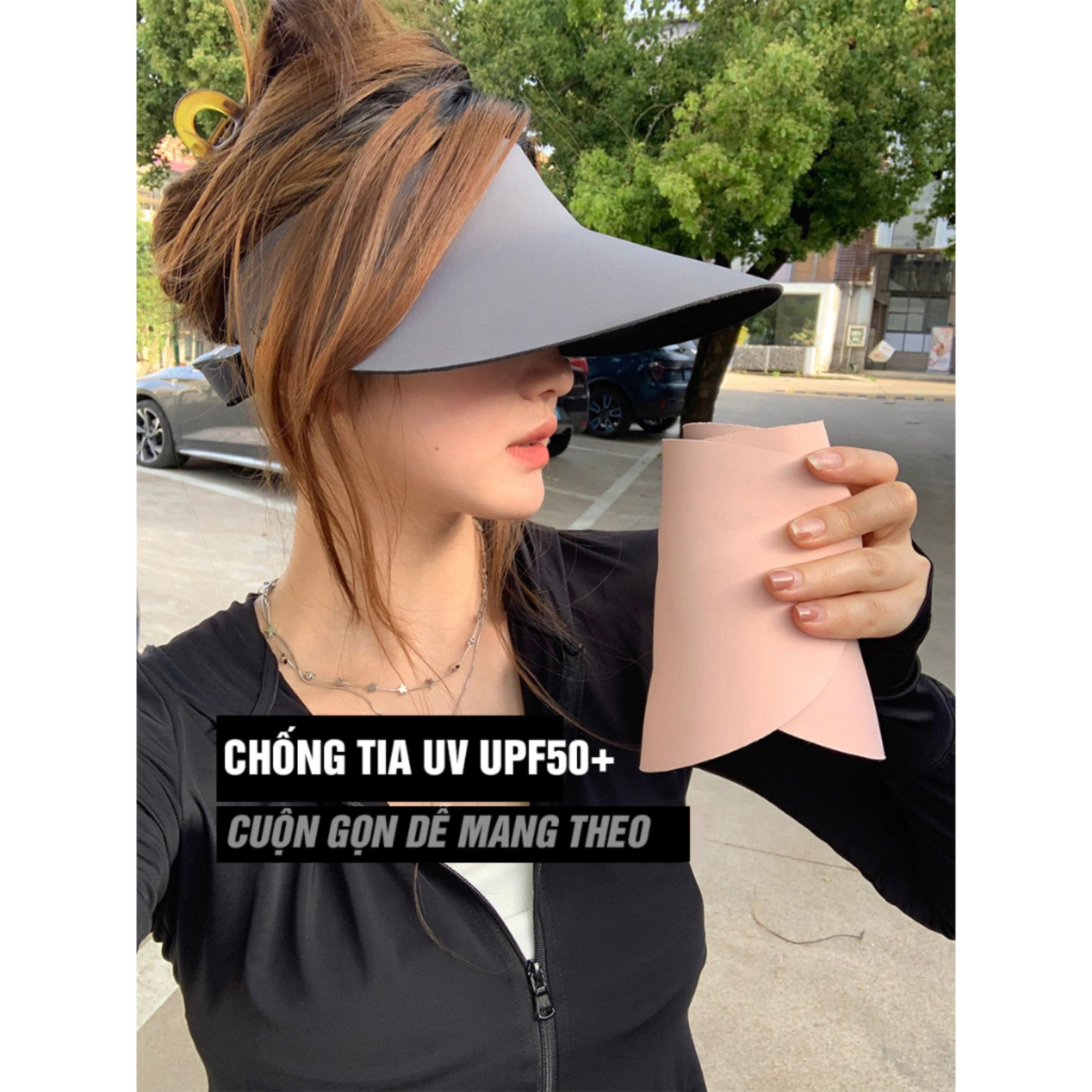 MŨ KÈM KHẨU TRANG F11 CHỐNG NẮNG