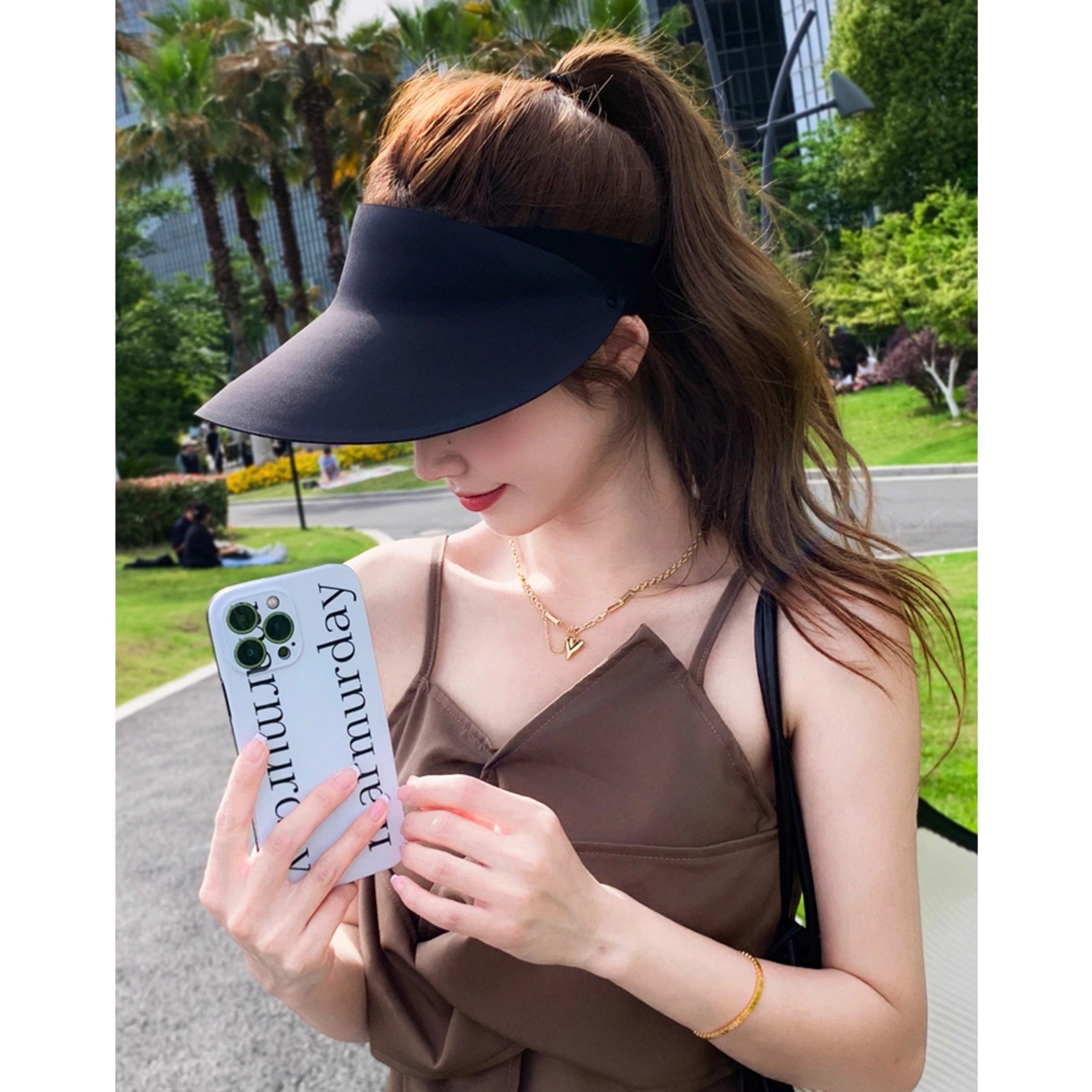 MŨ KÈM KHẨU TRANG F11 CHỐNG NẮNG