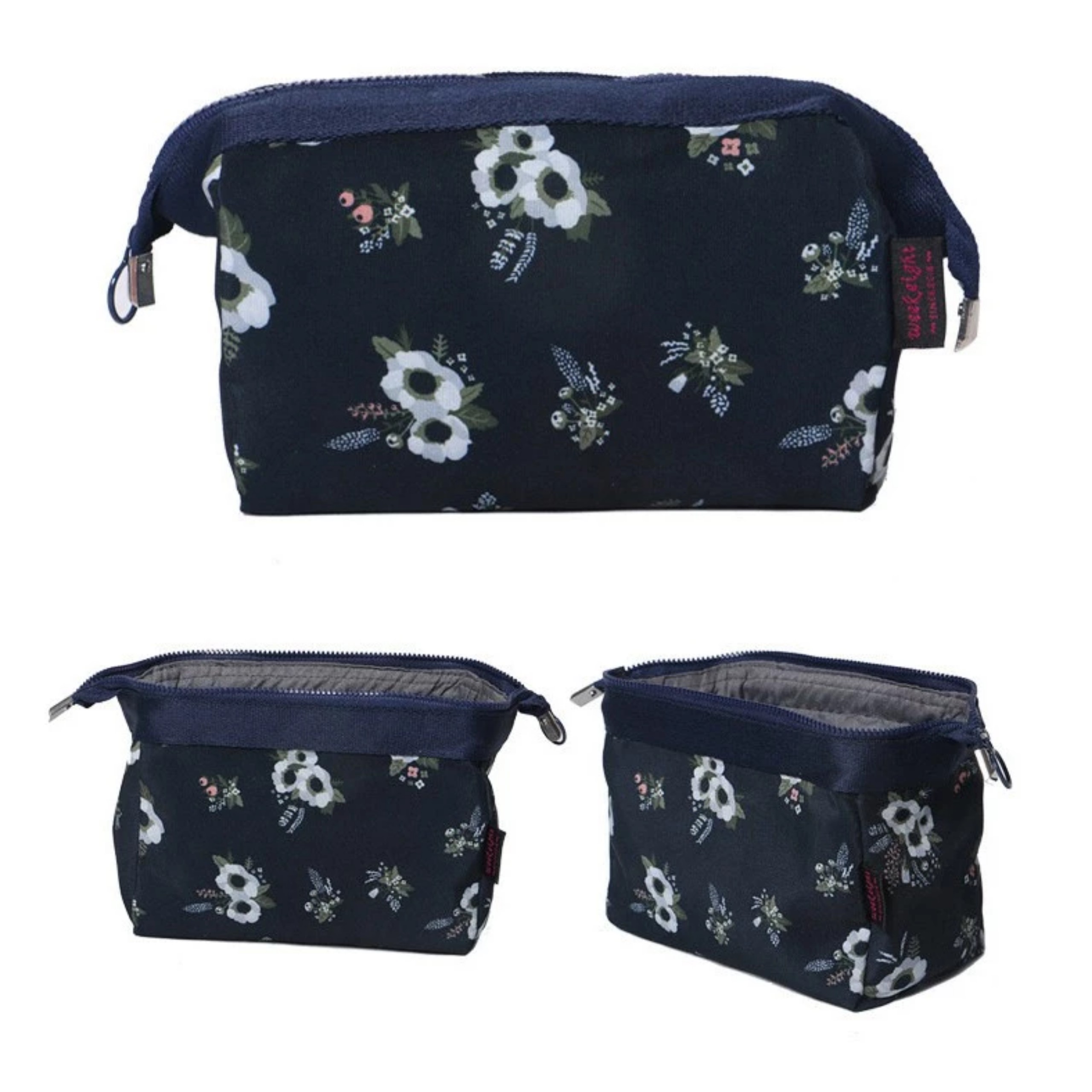 TÚI ĐỰNG MĨ PHẨM HÌNH HẠT HOA VĂN