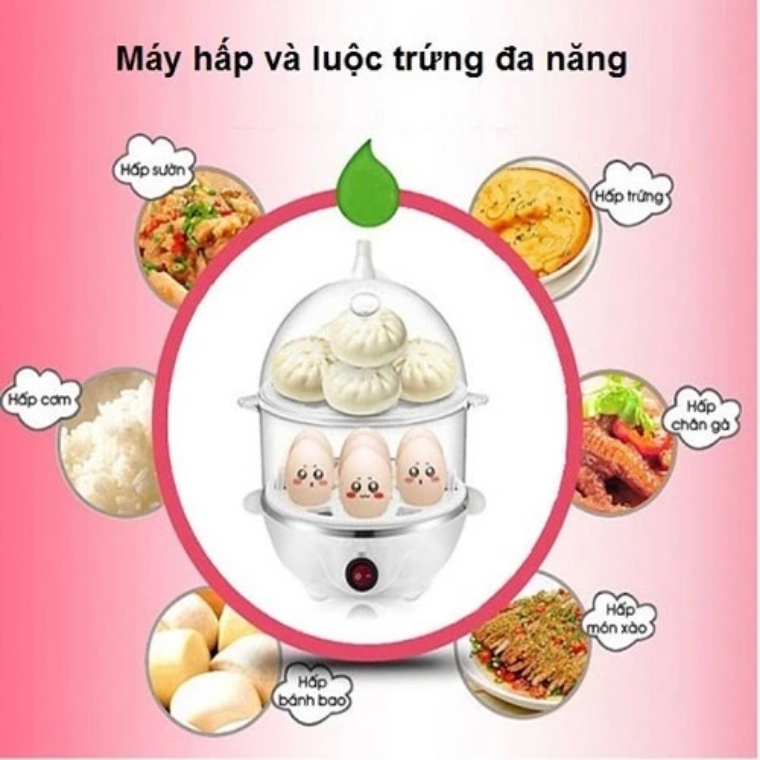NỒI HẤP 2 TẦNG