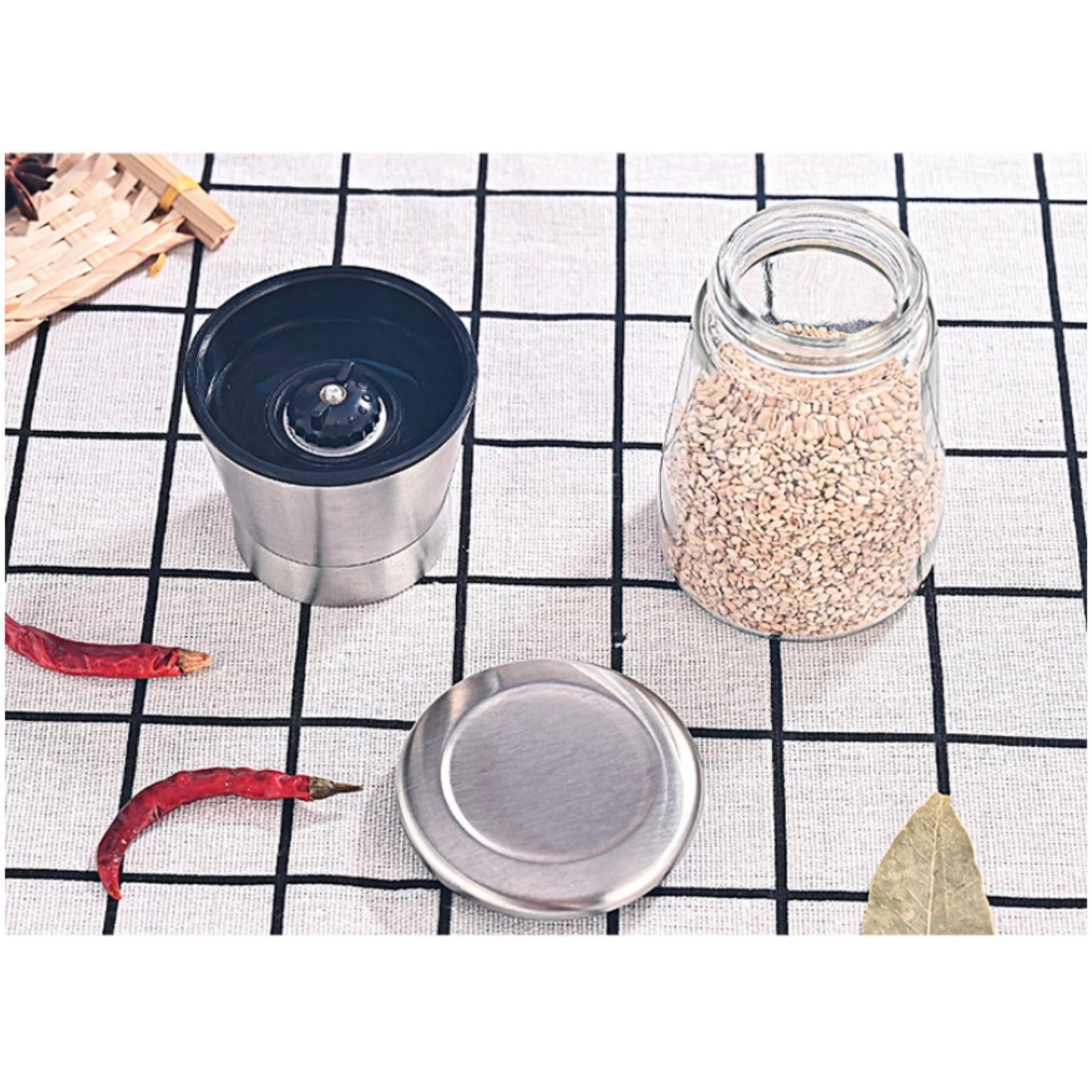 LỌ XAY TIÊU CẦM TAY