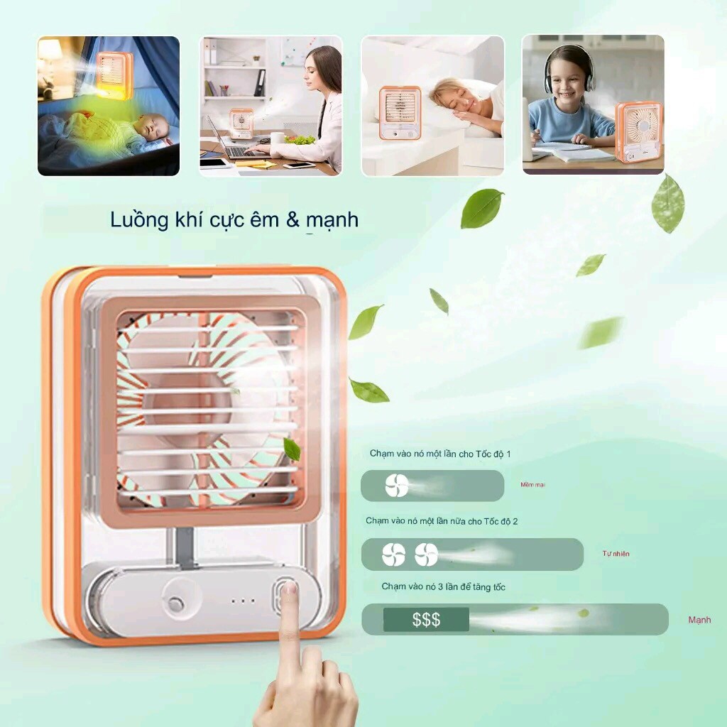 QUẠT PHUN SƯƠNG MINI