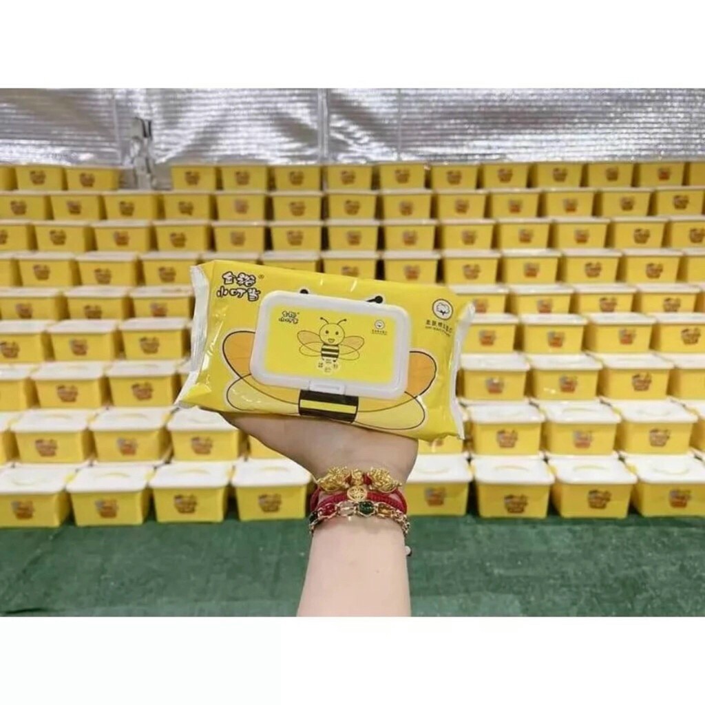 XÔ + 10 GÓI KHĂN ƯỚT VỊT