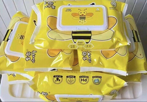 XÔ + 10 GÓI KHĂN ƯỚT VỊT