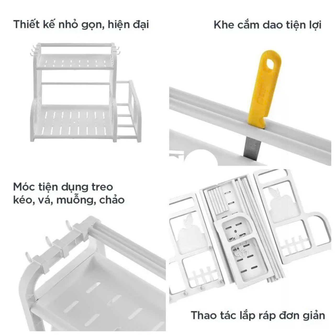 KỆ CHỮ B NHÀ BẾP