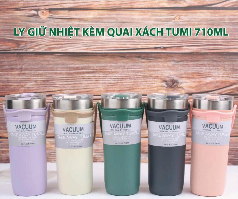 BÌNH VACUUM 710ML + ỐNG HÚT