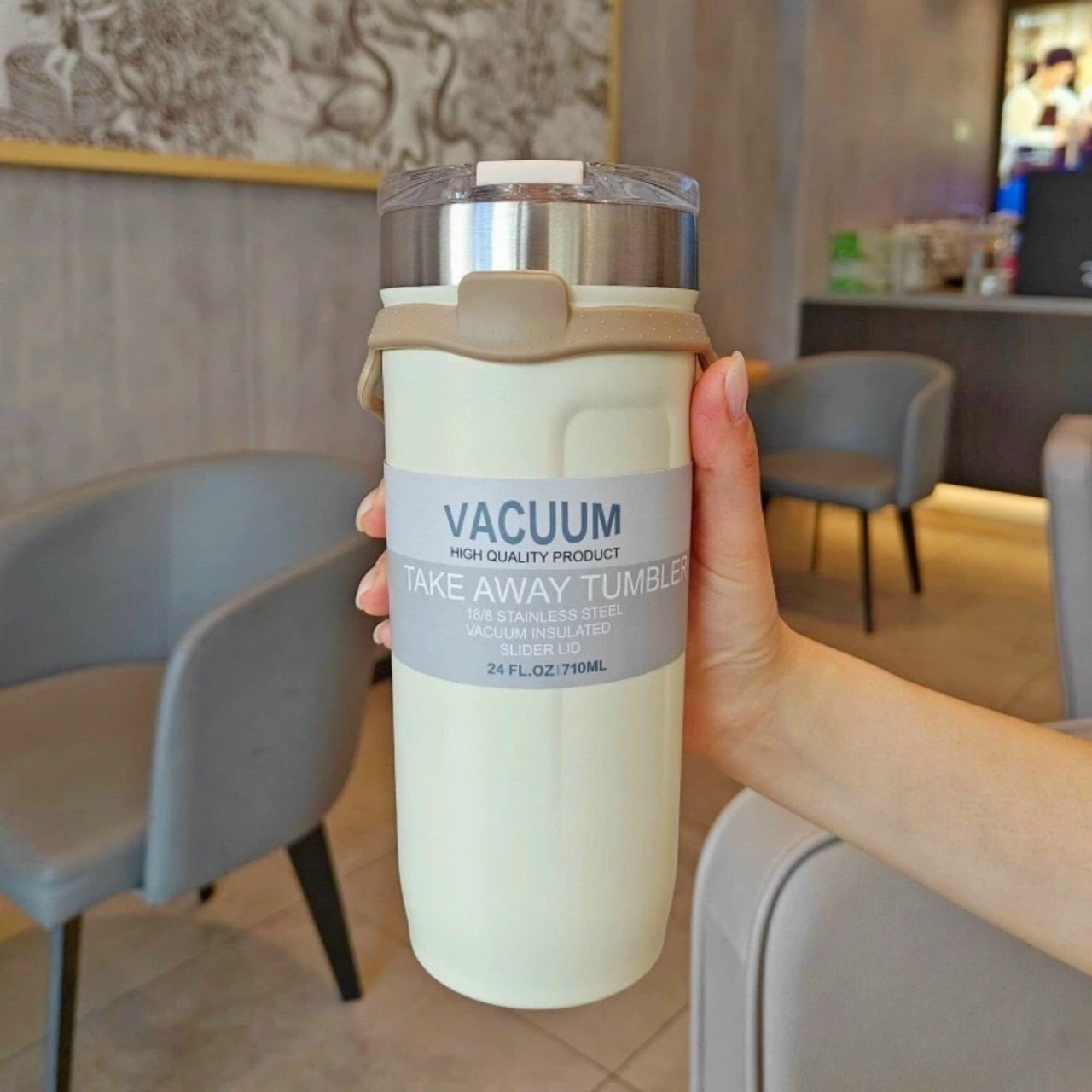 BÌNH VACUUM 710ML + ỐNG HÚT