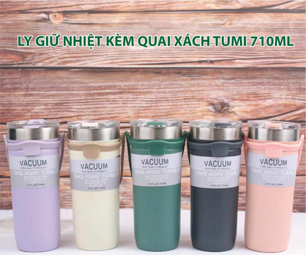 BÌNH VACUUM 710ML + ỐNG HÚT