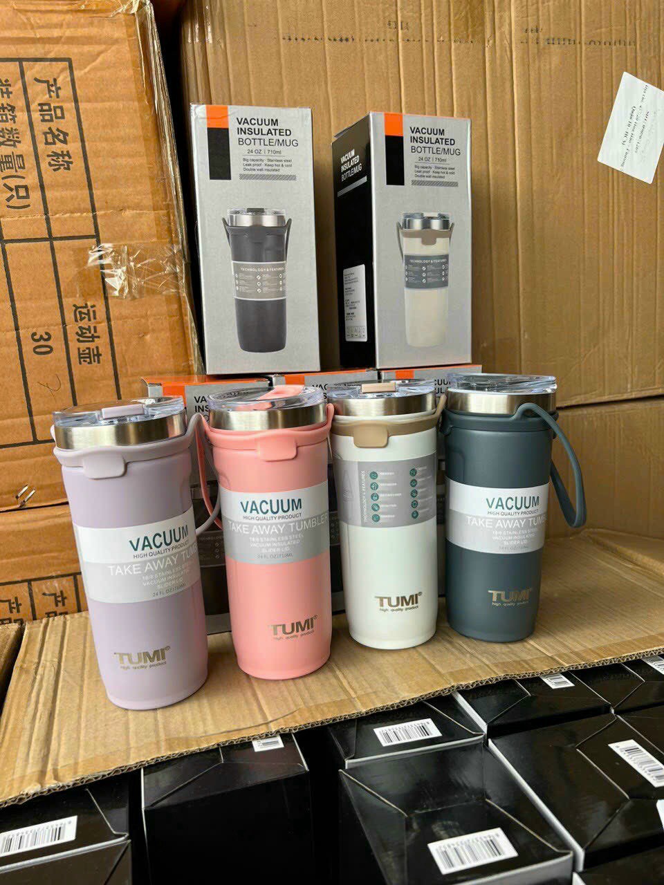 BÌNH VACUUM 710ML + ỐNG HÚT