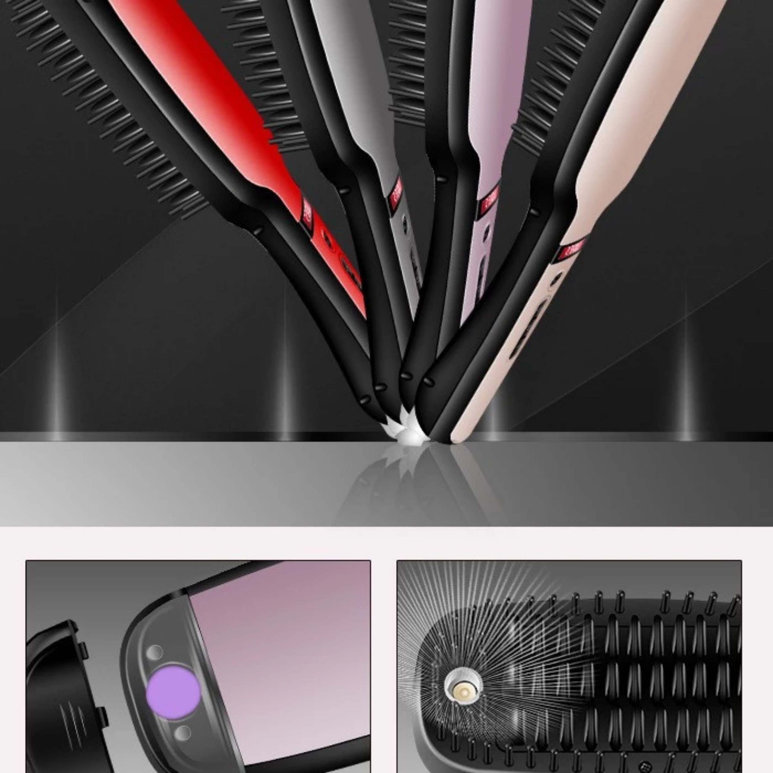 LƯỢC ĐIỆN ĐIỀU  NHIỆT CAO CẤP TÍCH HỢP PHUN HƠI NƯỚC