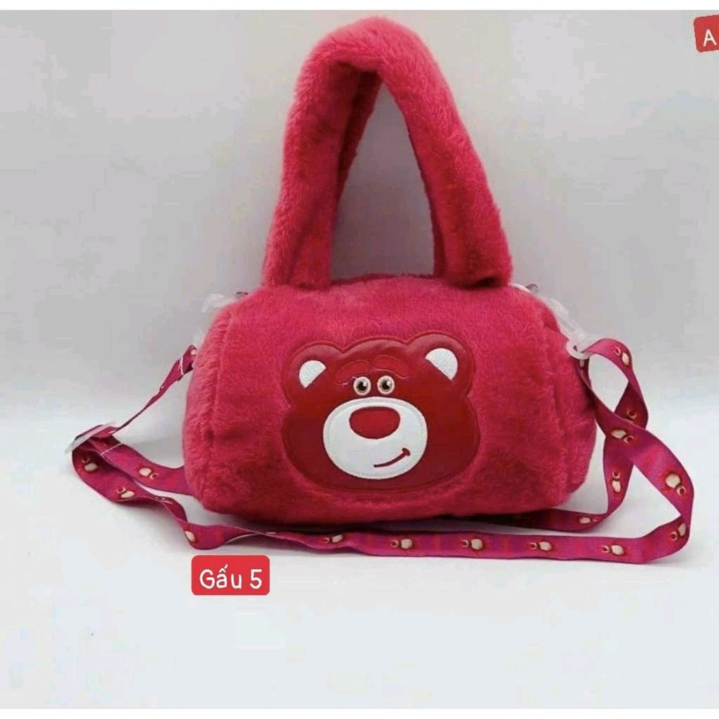 TÚI TRỐNG GẤU DÂU HỒNG LOSTO