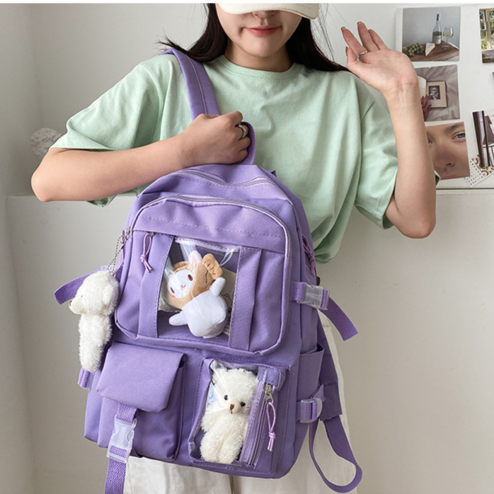 BALO ĐI HỌC THỜI TRANG  ULZZANULZZANG