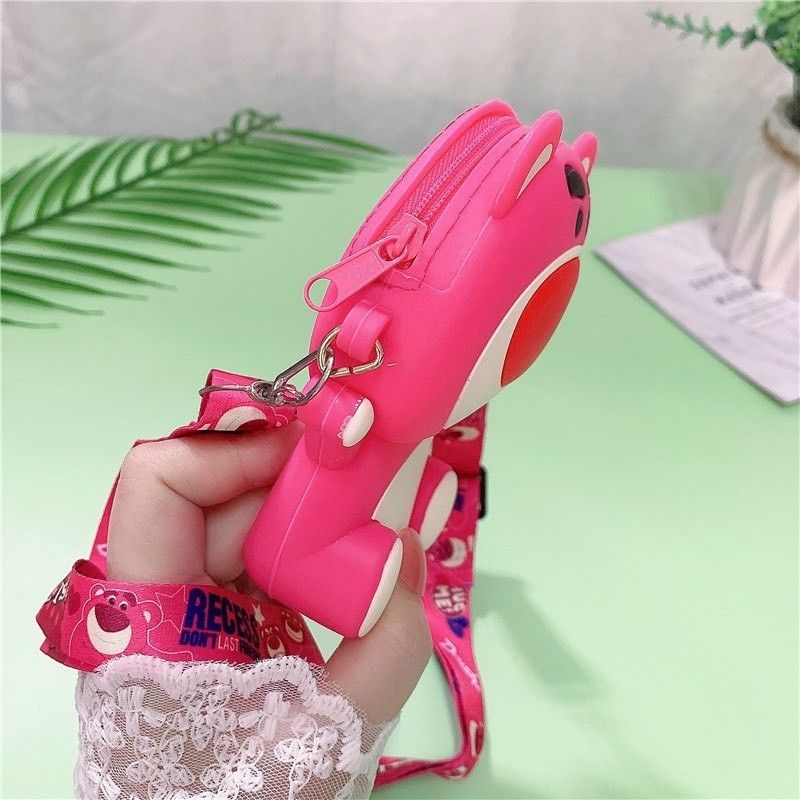 TÚI SILICON GẤU DÂU