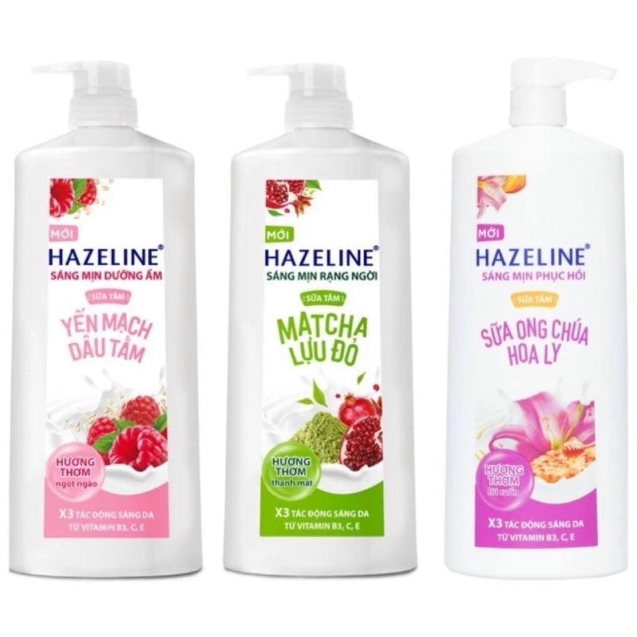 SỮA TẮM DƯỠNG SÁNG DA HAZELINE