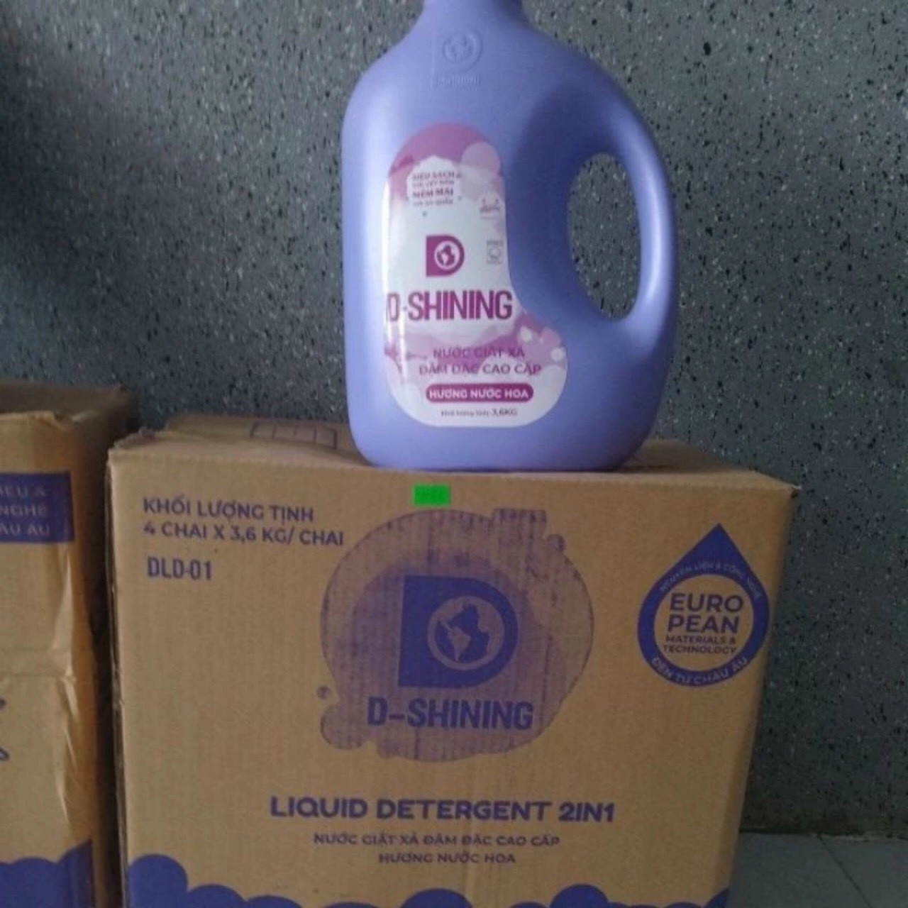 NƯỚC GIẶT XẢ ĐẬM ĐẶC CAO CẤP D - SHINING