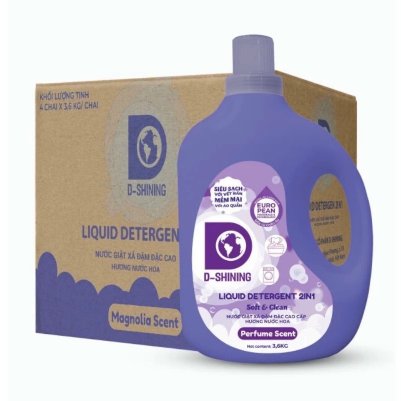 NƯỚC GIẶT XẢ ĐẬM ĐẶC CAO CẤP D - SHINING