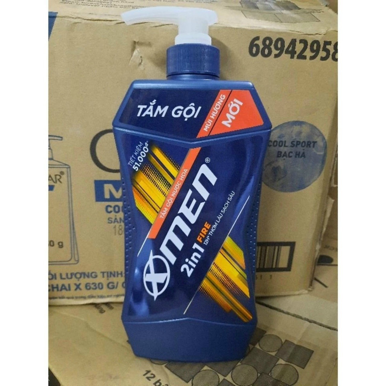 DẦU TẮM GỘI HƯƠNG NƯỚC HOA 2 IN 1 XMEN