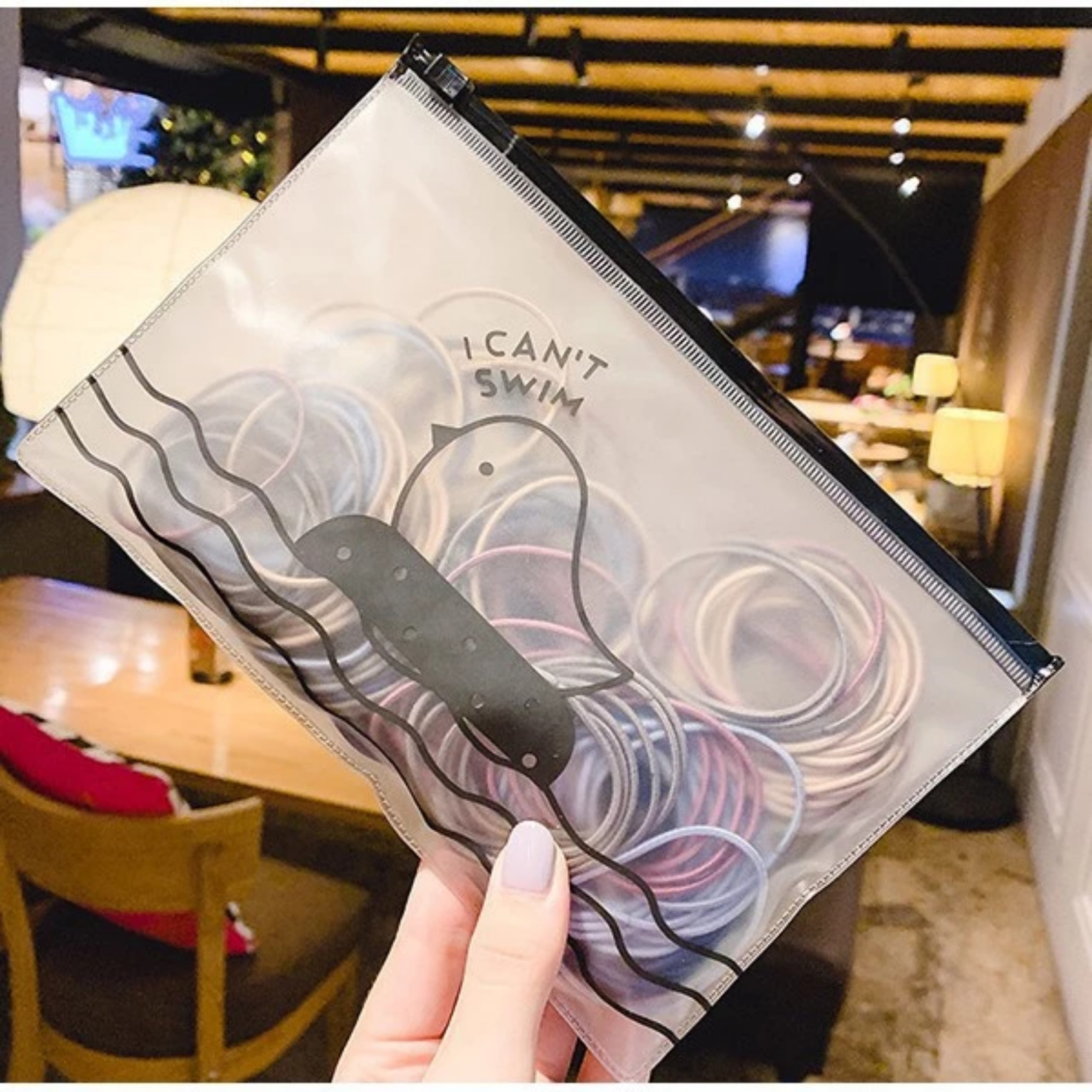 TÚI 100 THUN BUỘC TÓC