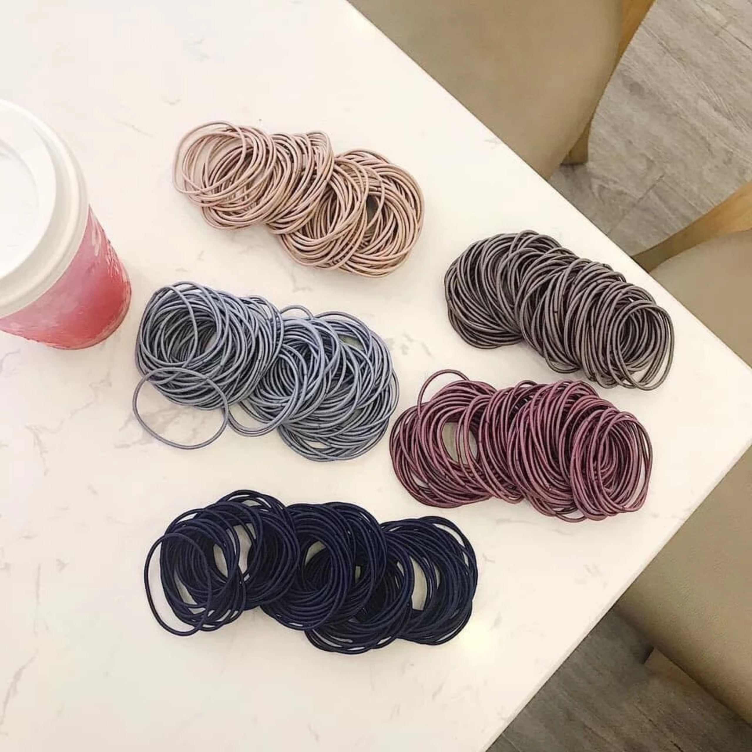 TÚI 100 THUN BUỘC TÓC