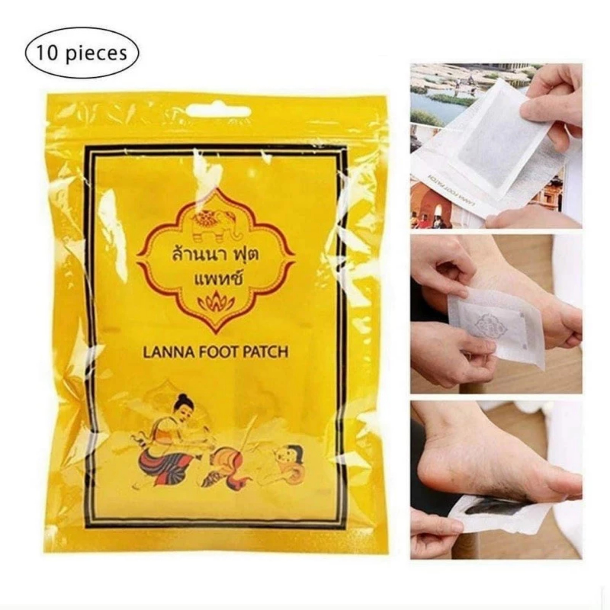 MIẾNG DÁN THẢI ĐỘC CHÂN GOLD  PRINCESS ROYAL