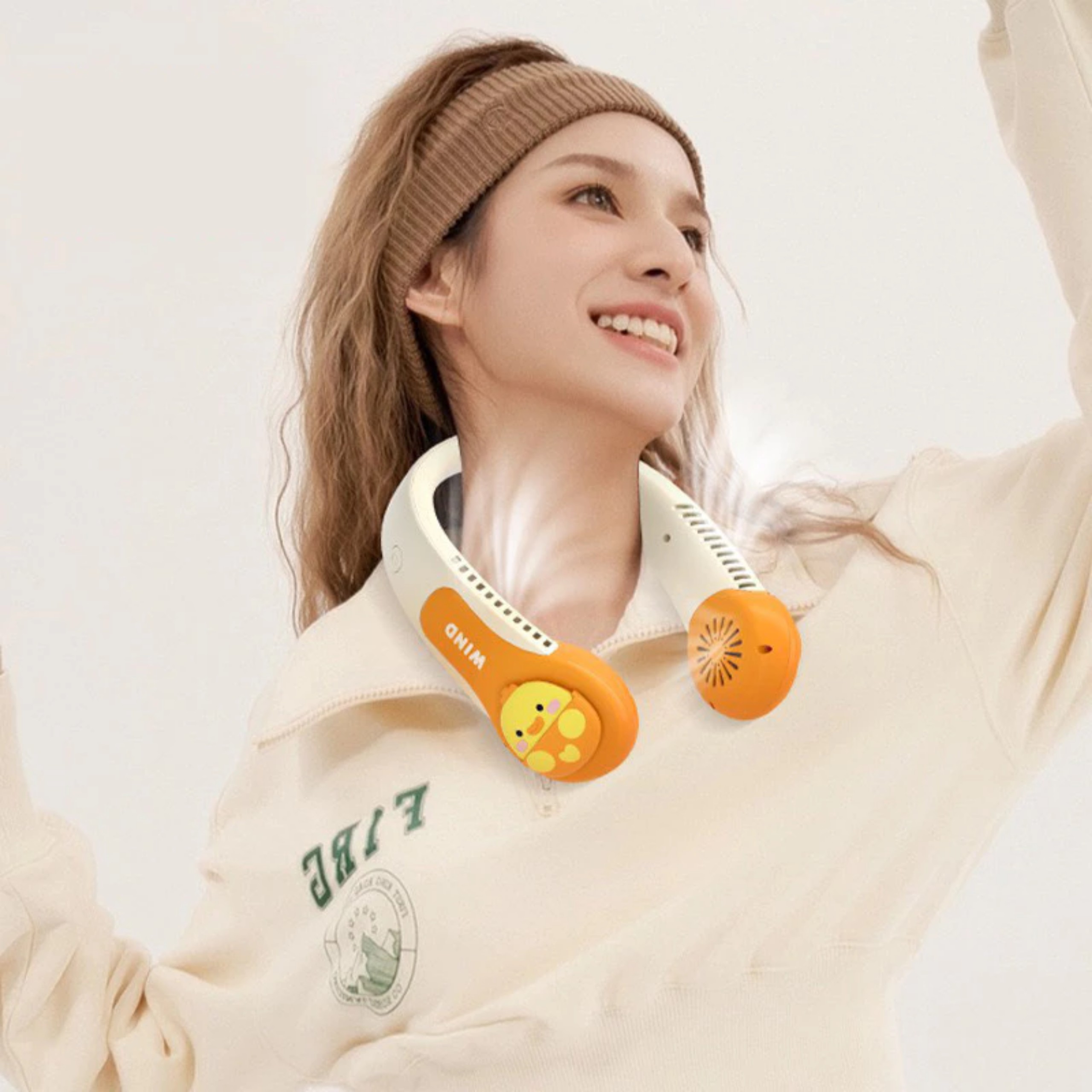 QUẠT MINI ĐEO CỔ KHÔNG CÁNH