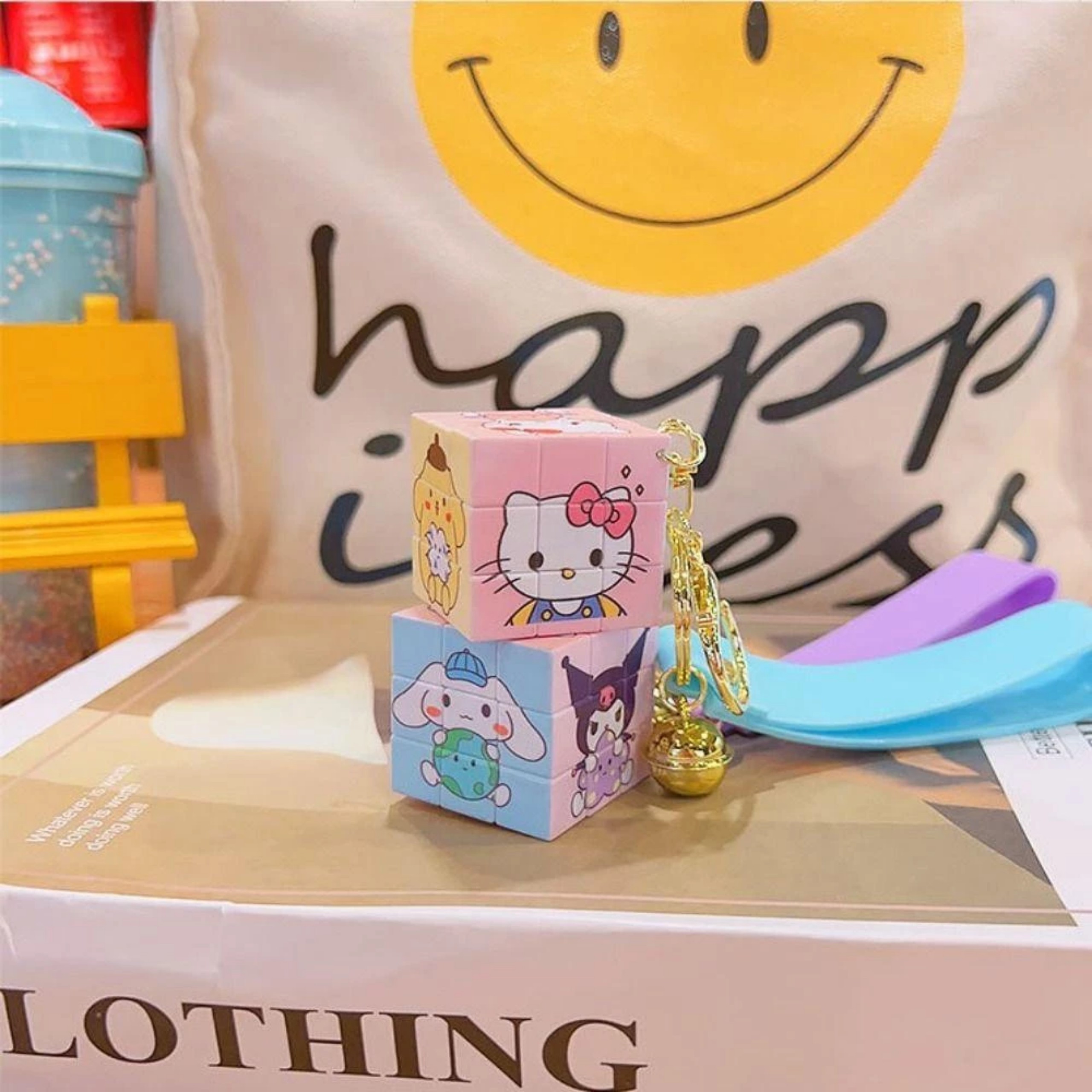 MÓC KHÓA MAGIC CUBE