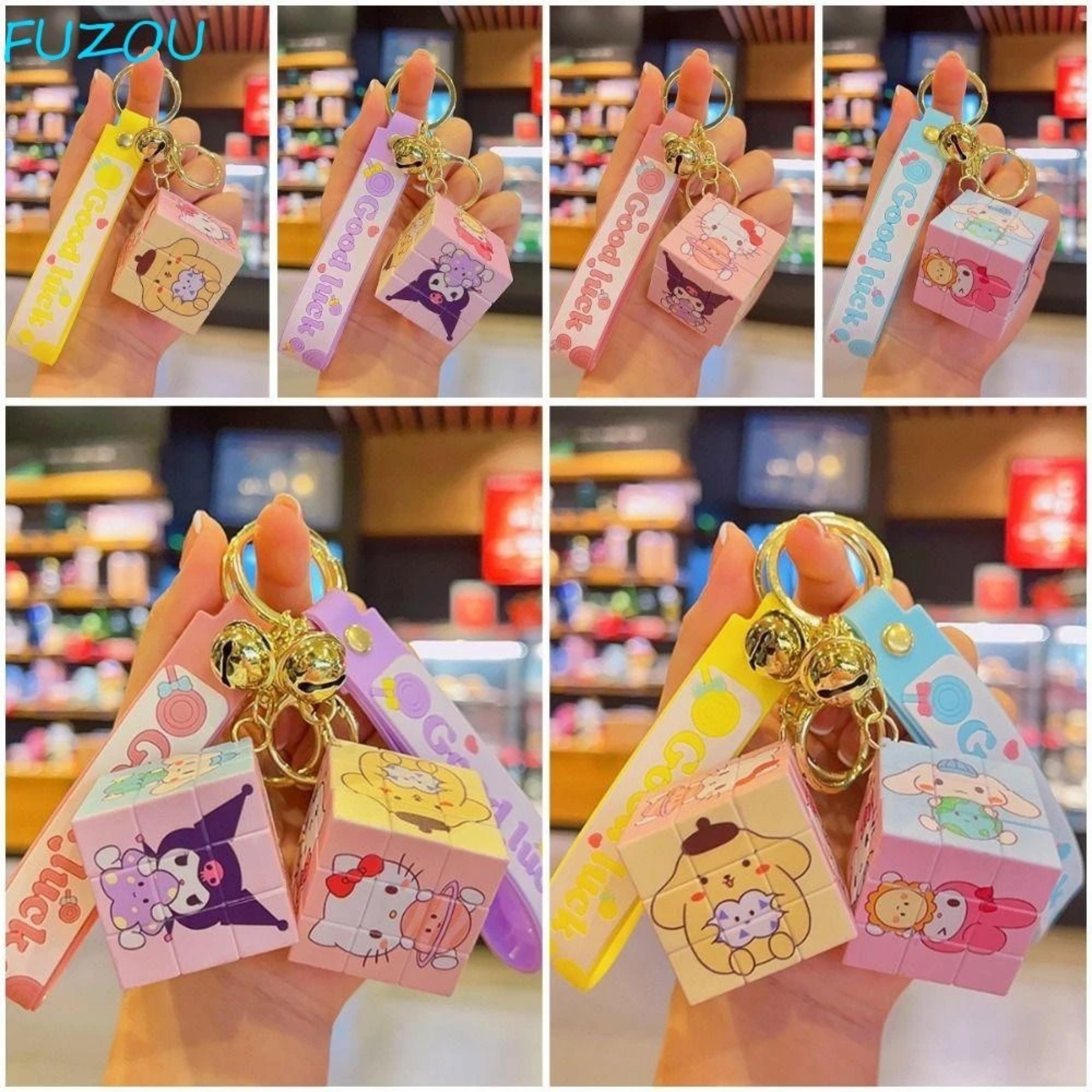 MÓC KHÓA MAGIC CUBE