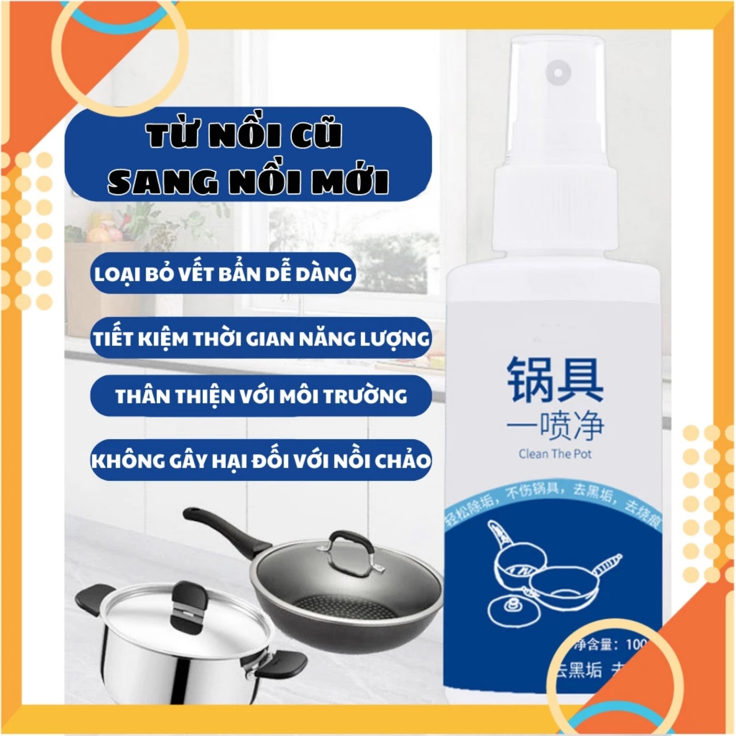 CHAI BỎ RỈ SẮT NỒI CHẢO 100ML