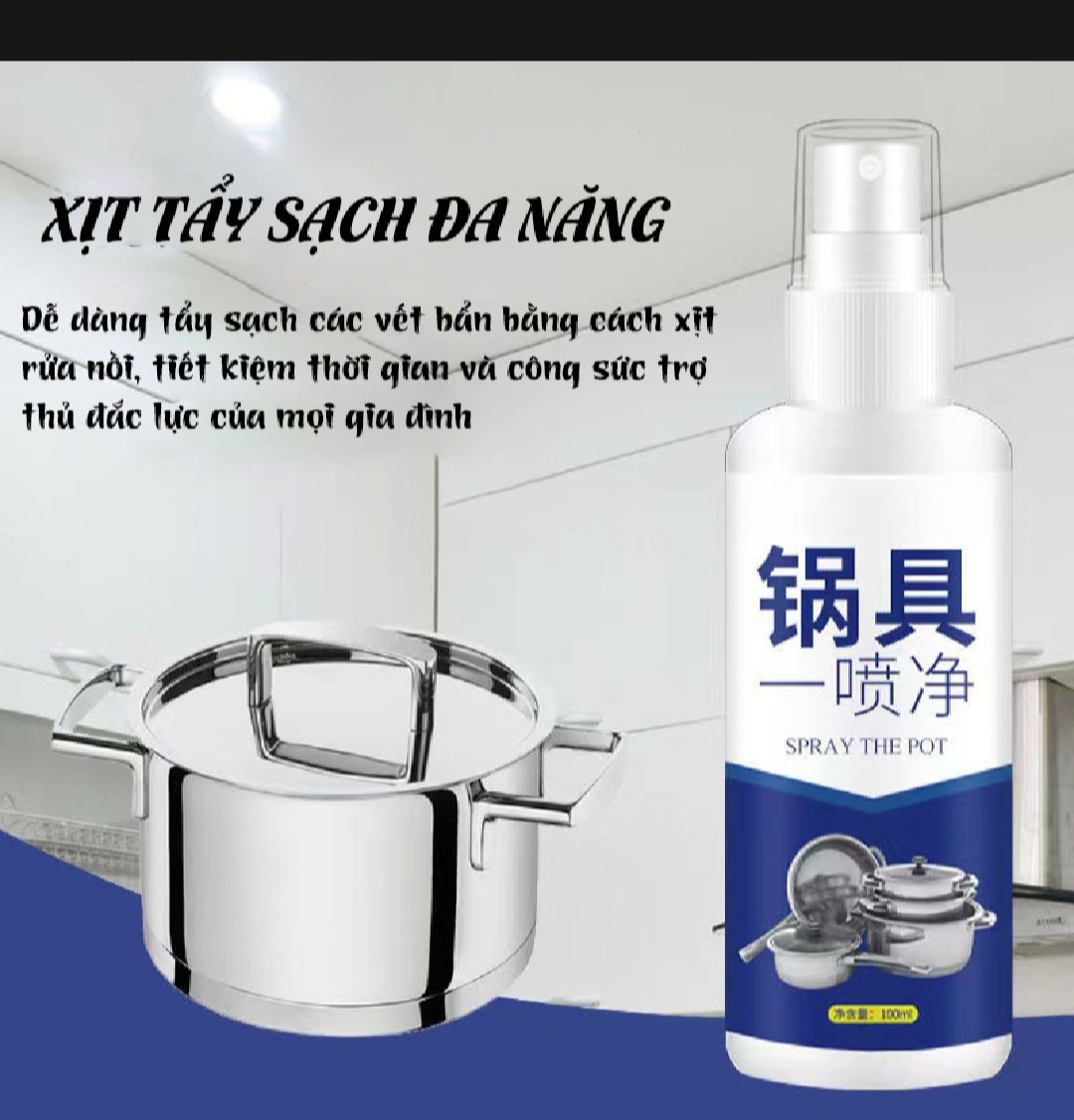 CHAI BỎ RỈ SẮT NỒI CHẢO 100ML