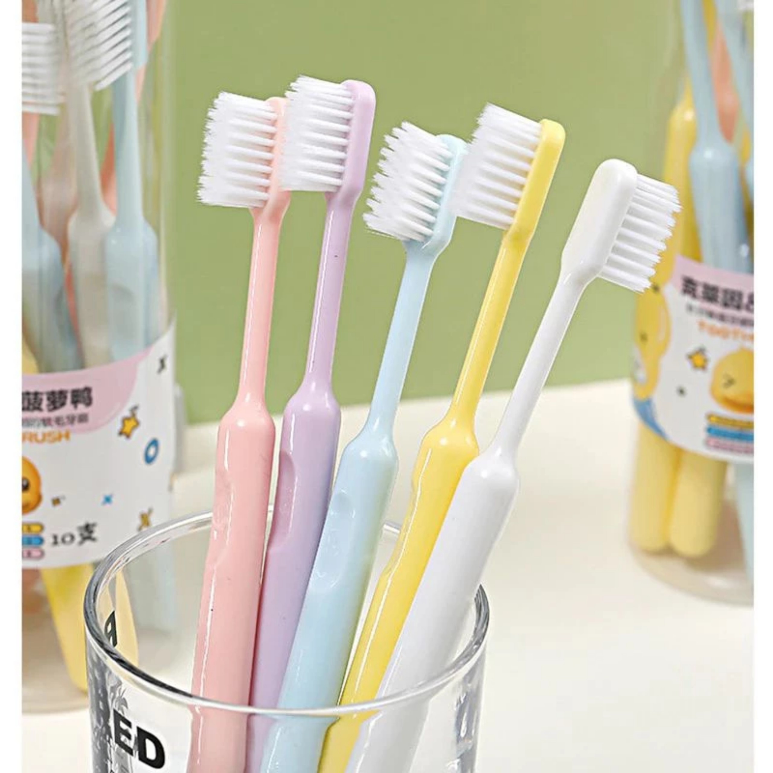 HỘP 10 BÀN CHẢI ĐÁNH RĂNG CHO BÉ