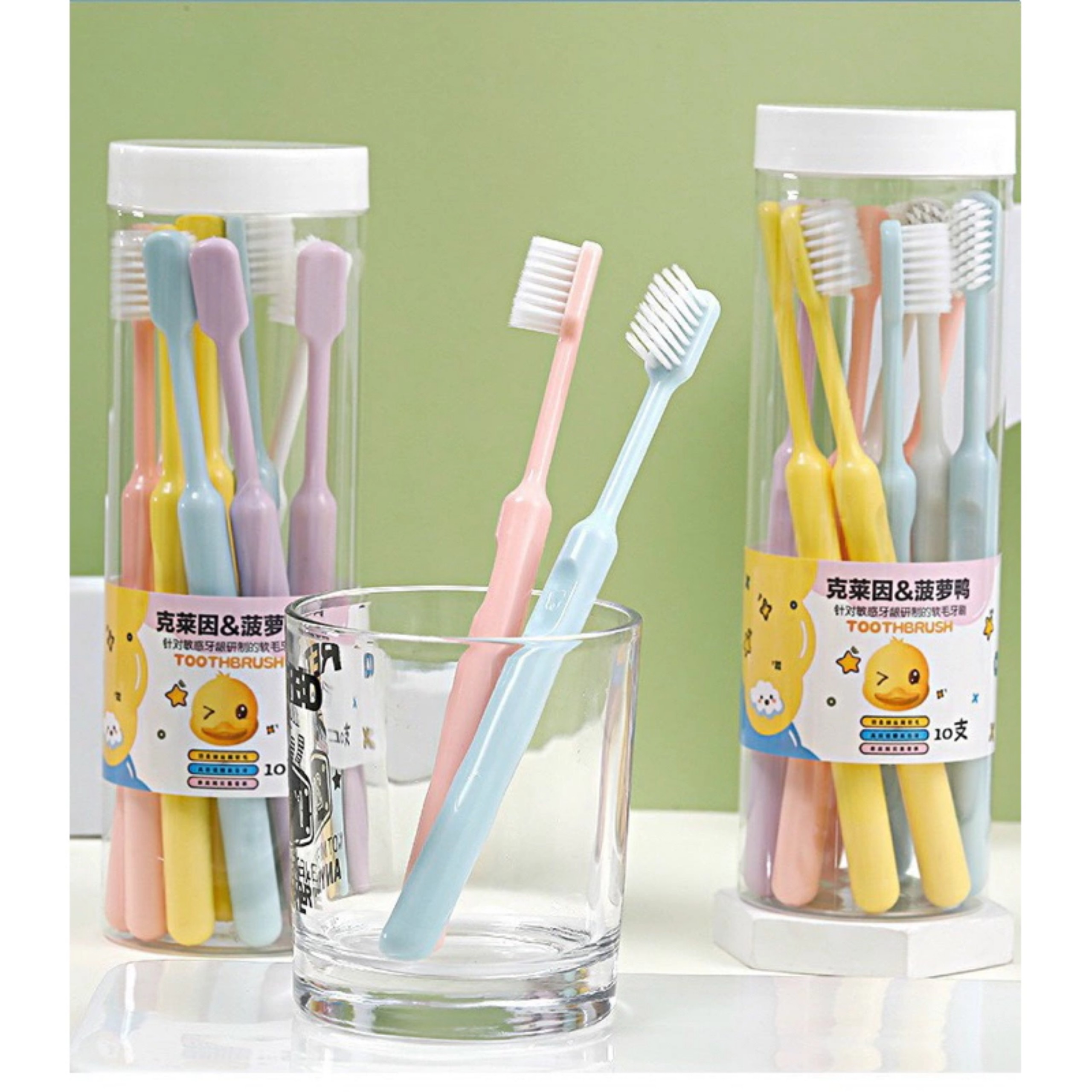 HỘP 10 BÀN CHẢI ĐÁNH RĂNG CHO BÉ