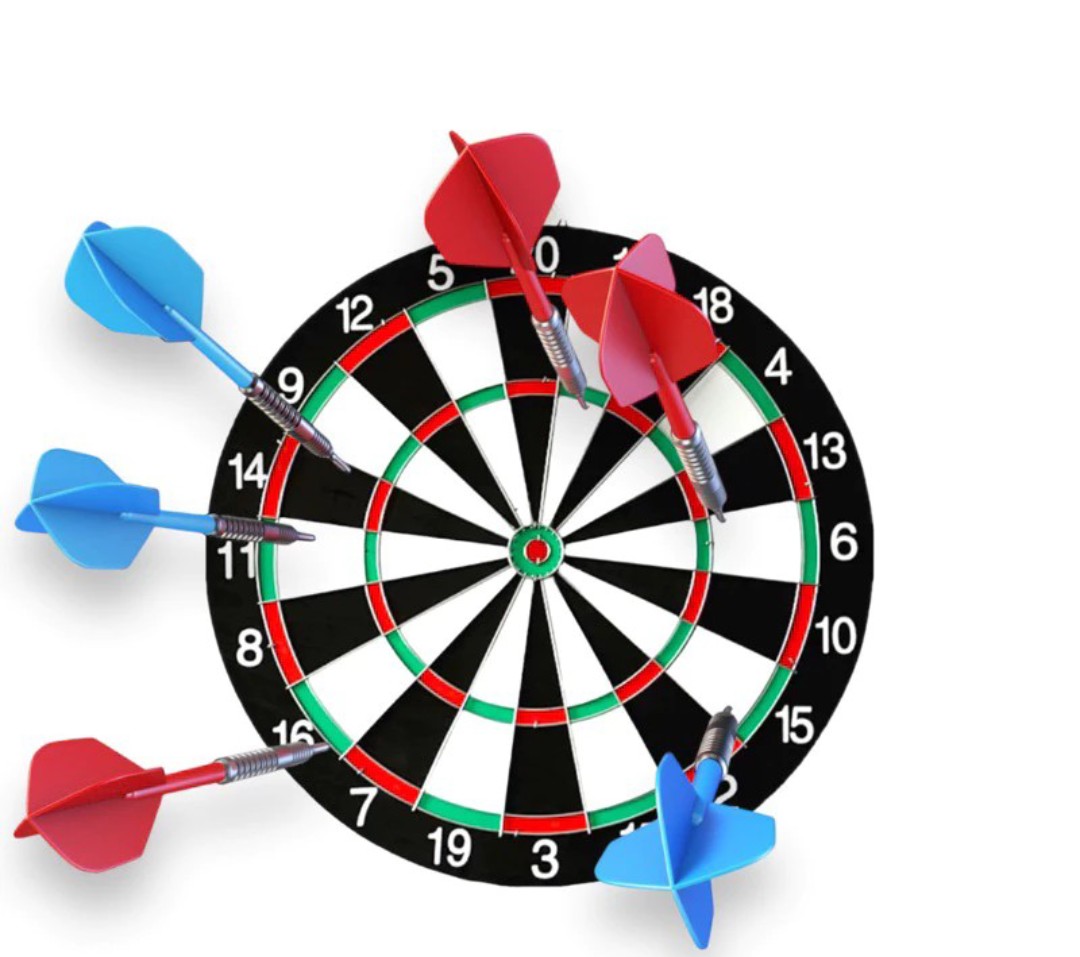 BỘ ĐỒ CHƠI PHÓNG PHI TIÊU 4 MŨI TÊN