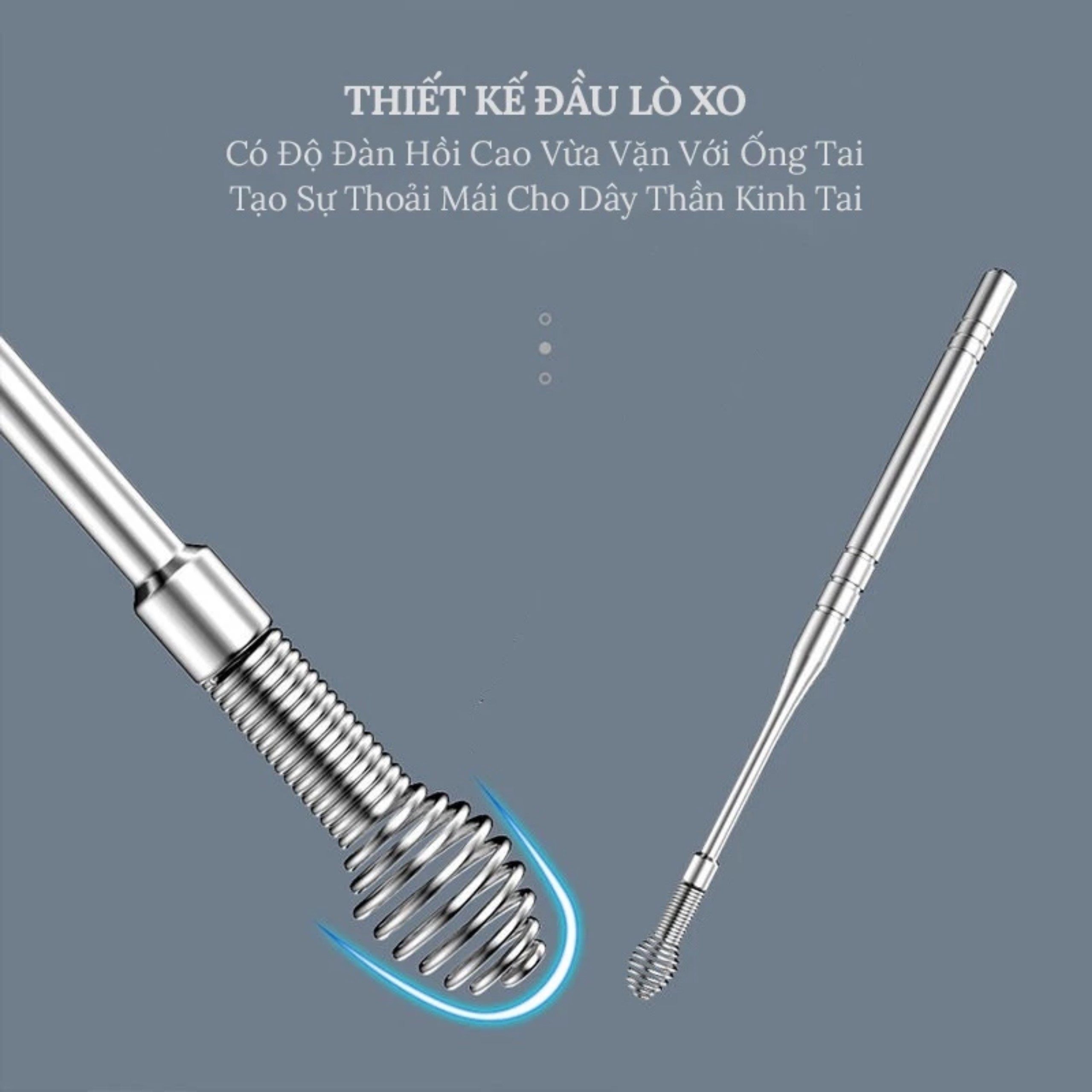 SET ỐNG ( INOX ) ĐỰNG DỤNG CỤ RÁY TAI MINI