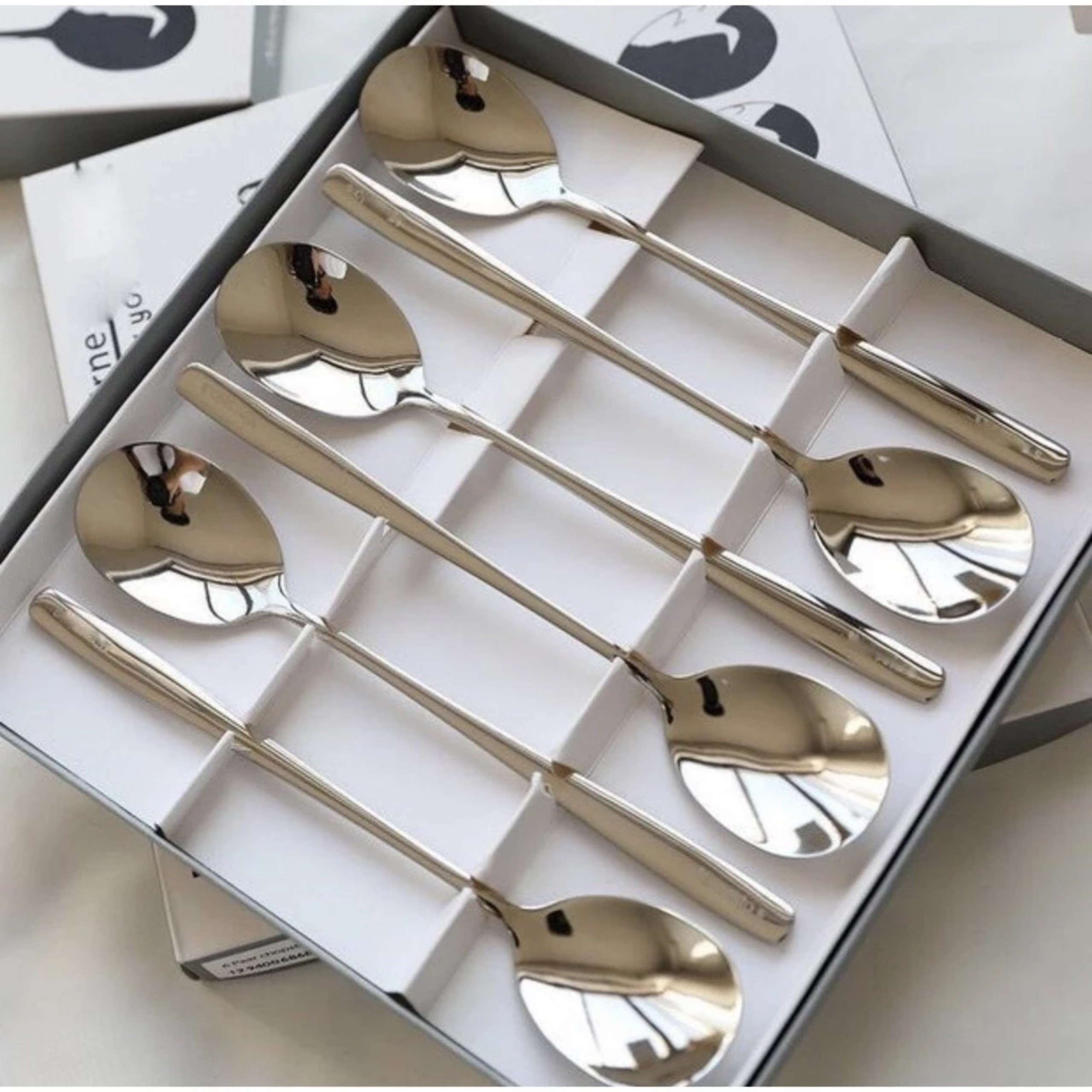 COMBO 6 THÌA INOX CÁN DÀI