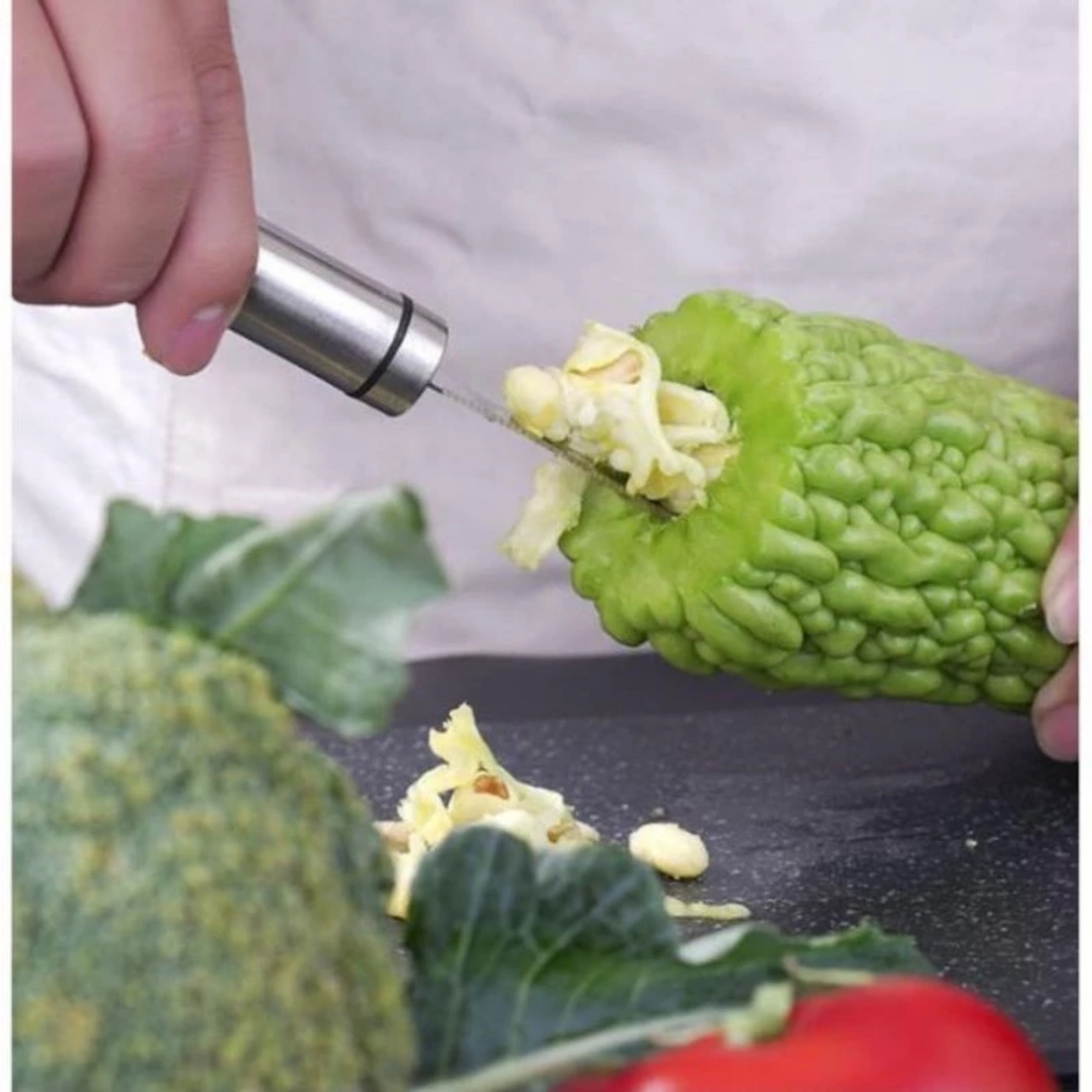 DỤNG CỤ LẤY RUỘT KHỔ QUA