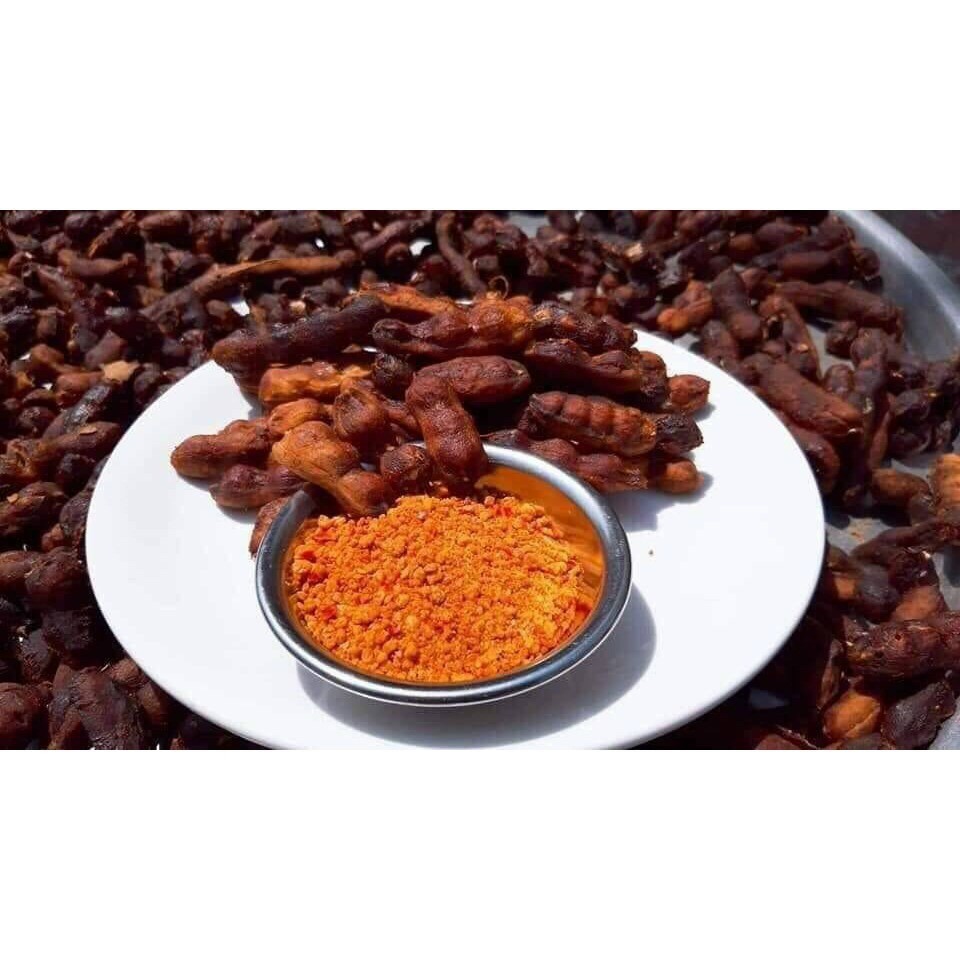 ME LÀO TƯƠI NGUYÊN TRÁI CHẤM MUỐI TÔM