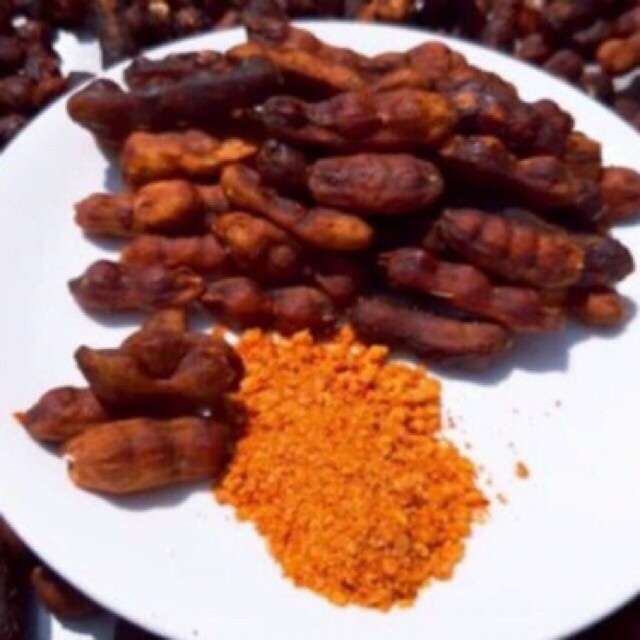 ME LÀO TƯƠI NGUYÊN TRÁI CHẤM MUỐI TÔM