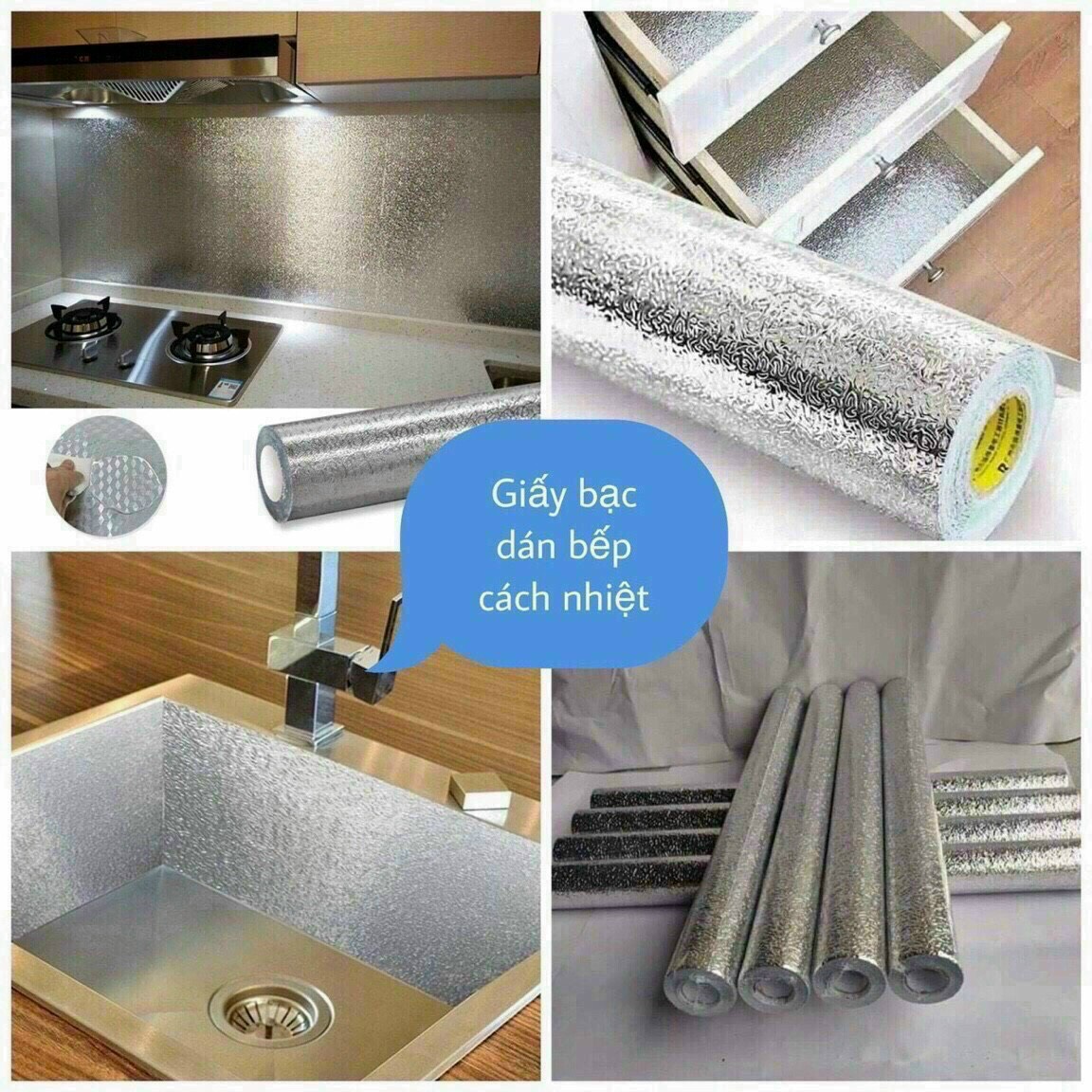 GIẤY BẠC DÁN BẾP 2M